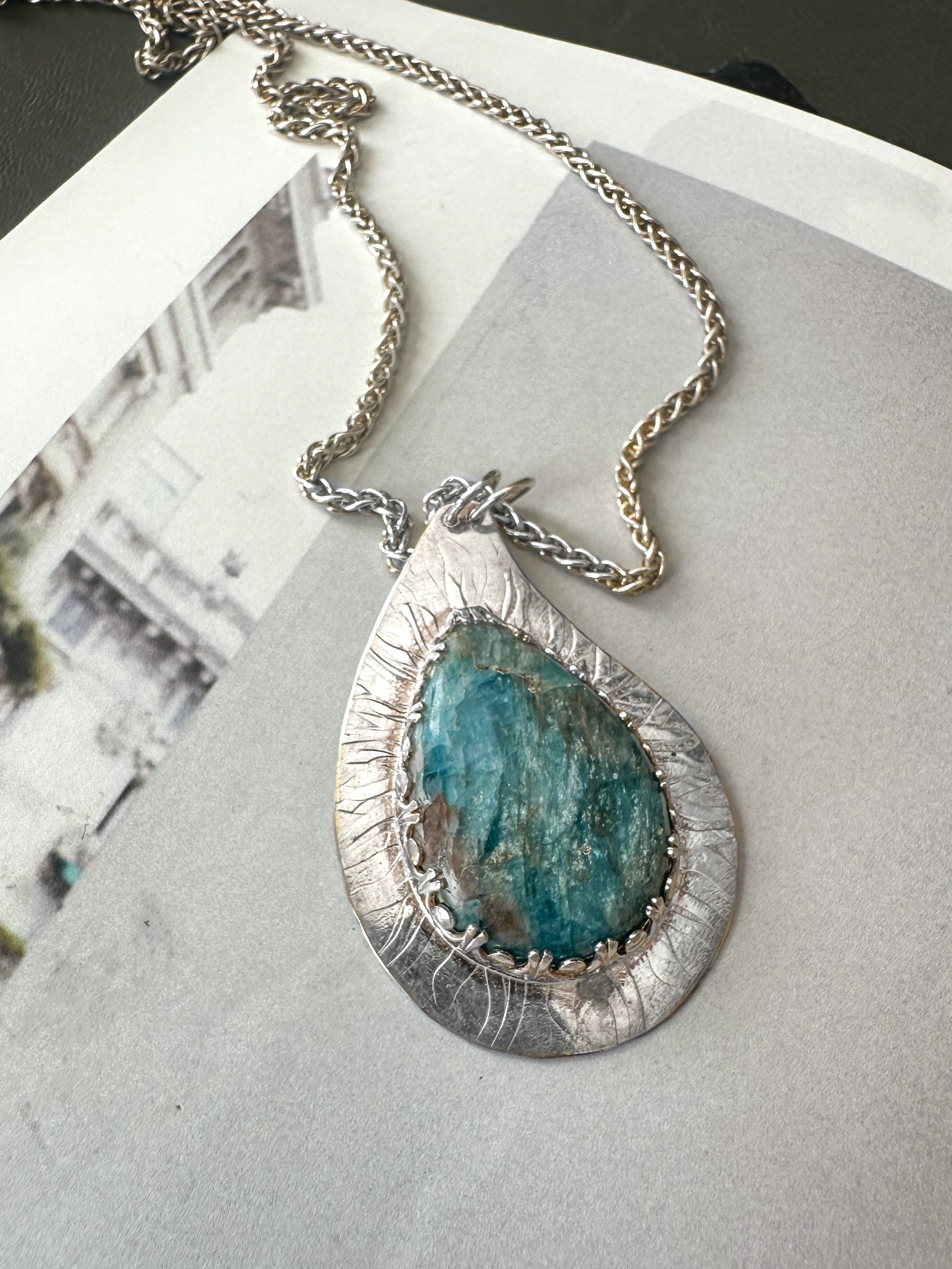 Azure Cascade Necklace