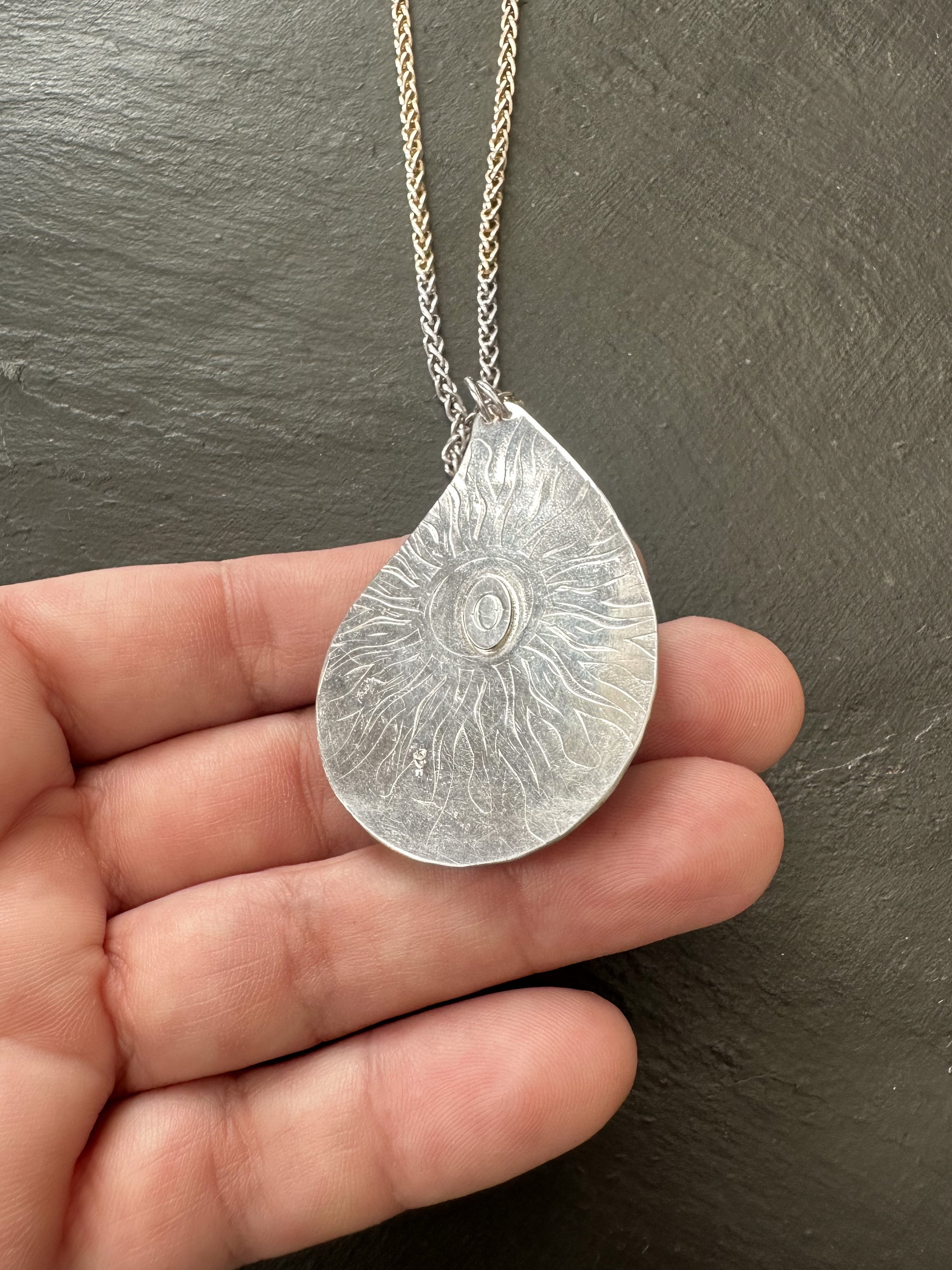 Azure Cascade Necklace