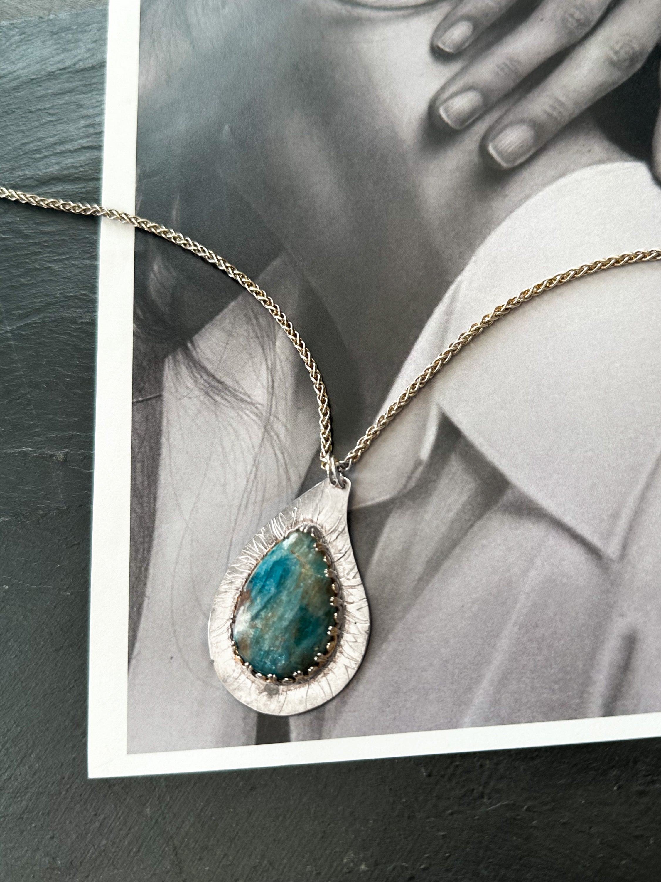 Azure Cascade Necklace