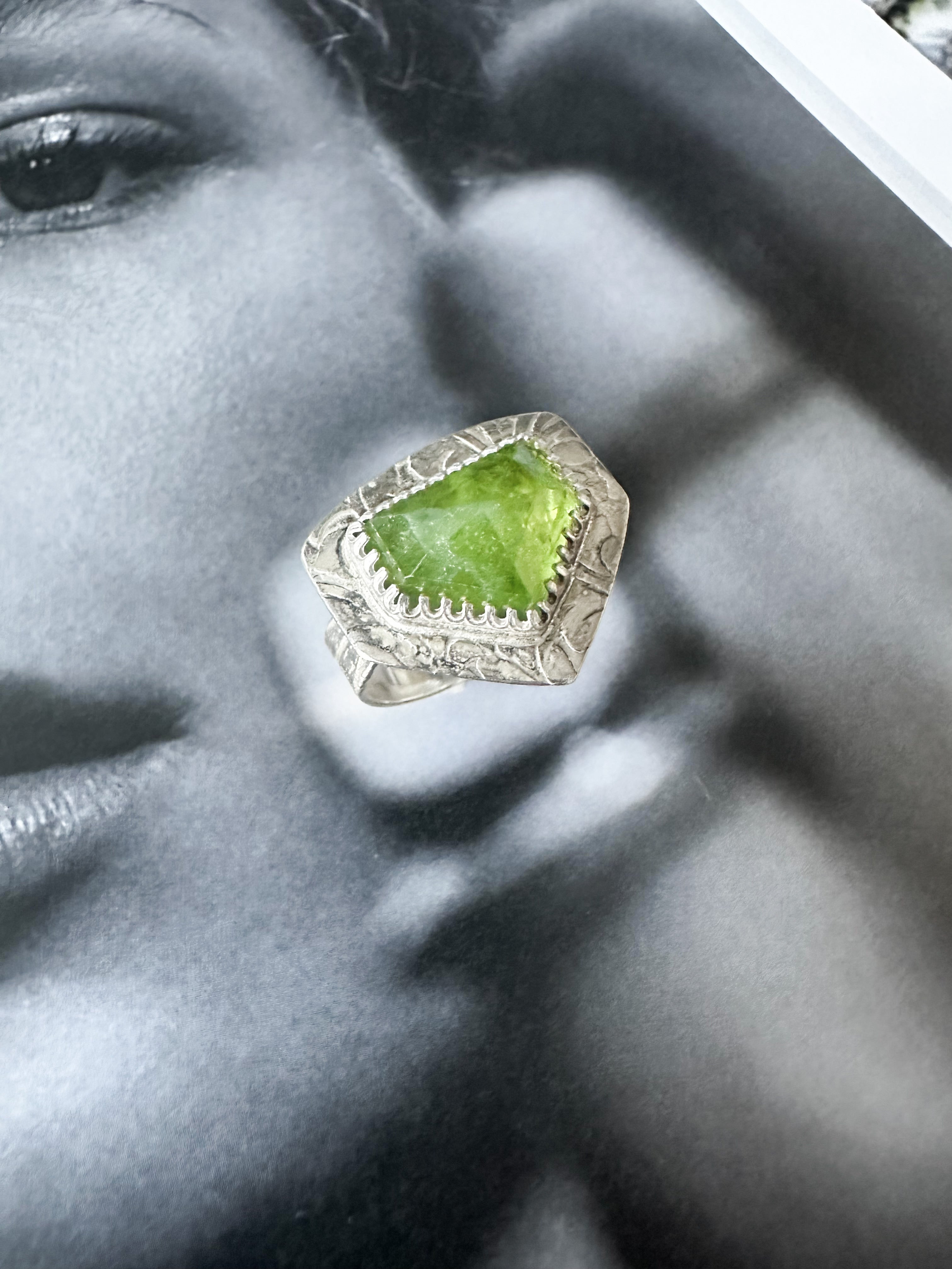 Verdant Guard Shield Ring