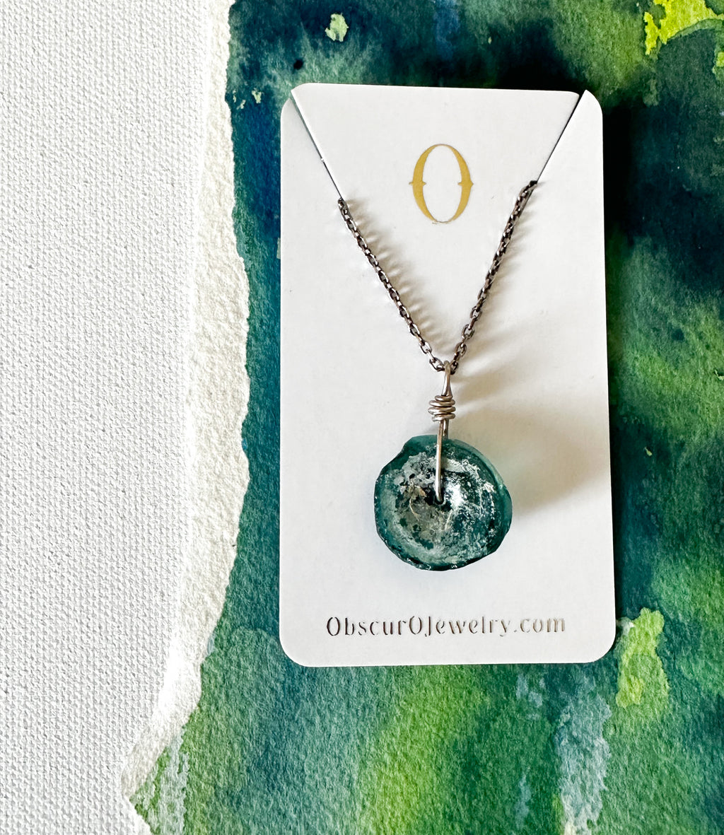 Ancient Roman Glass Necklace
