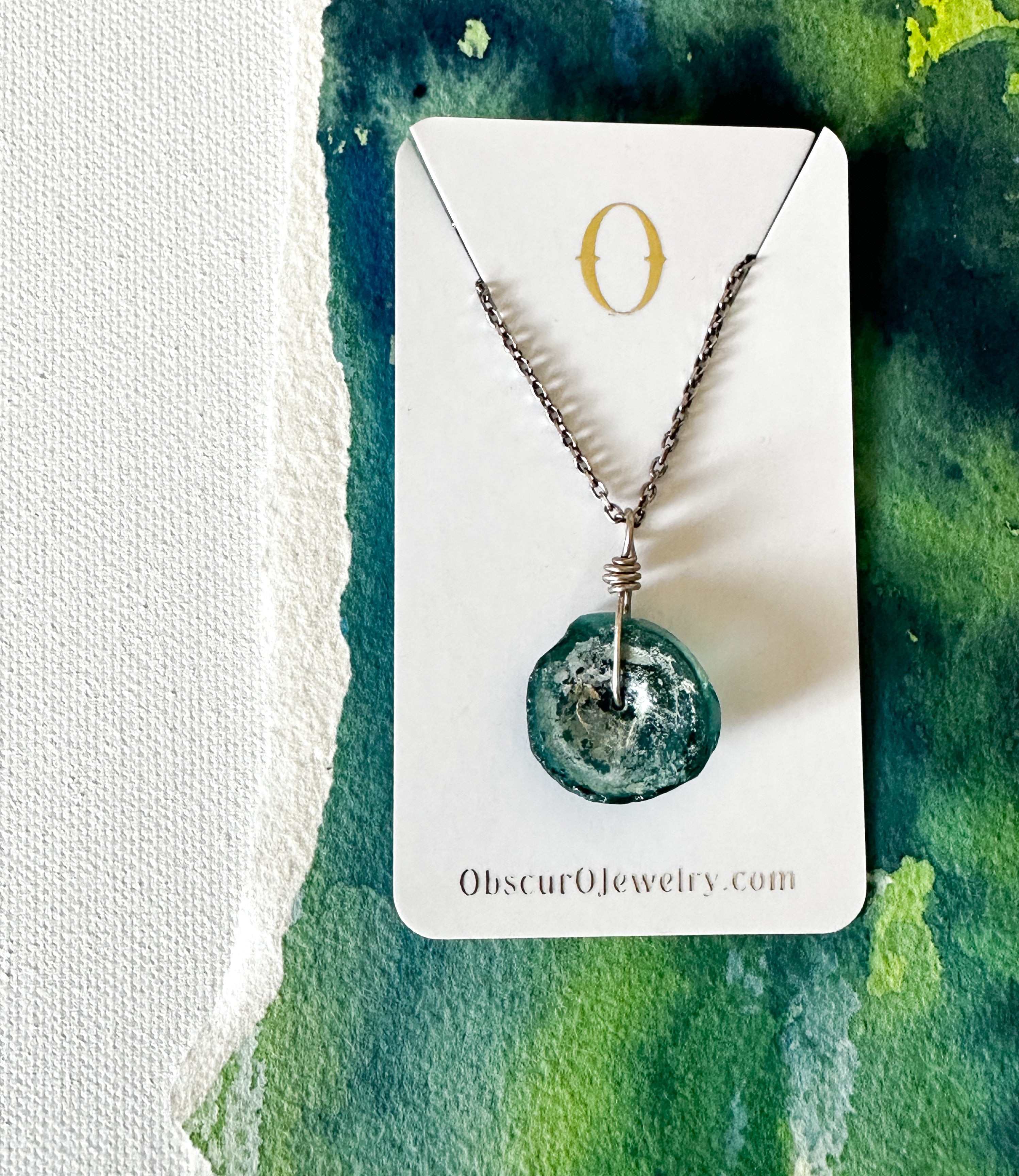 Ancient Roman Glass Necklace