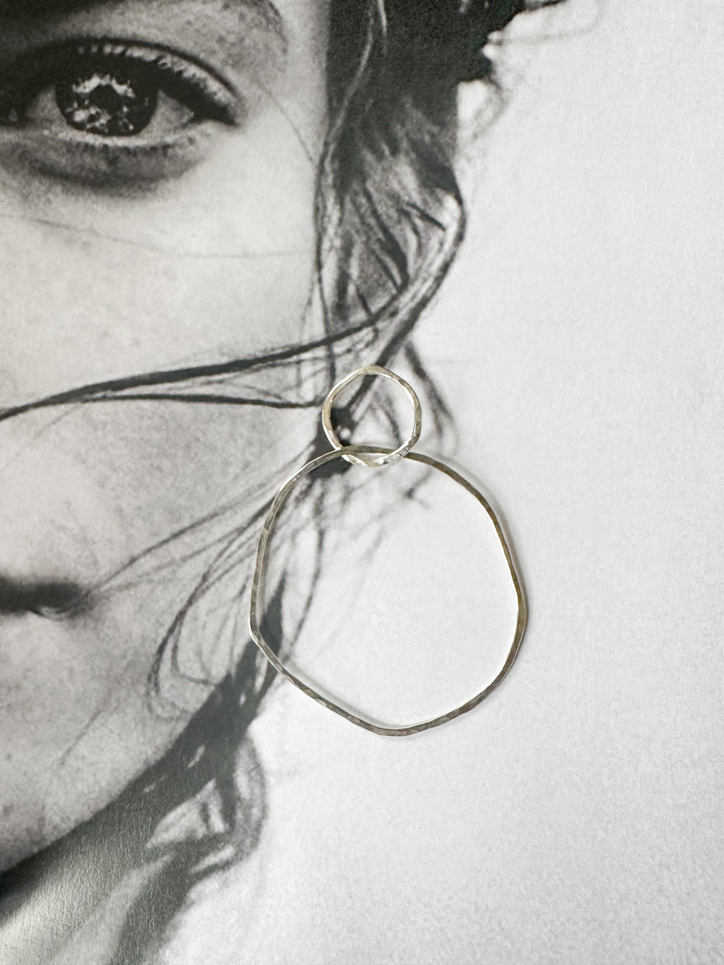 Barcelona Hoops- sterling silver