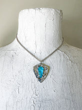 Load image into Gallery viewer, Ancient Apatite Shield Necklace