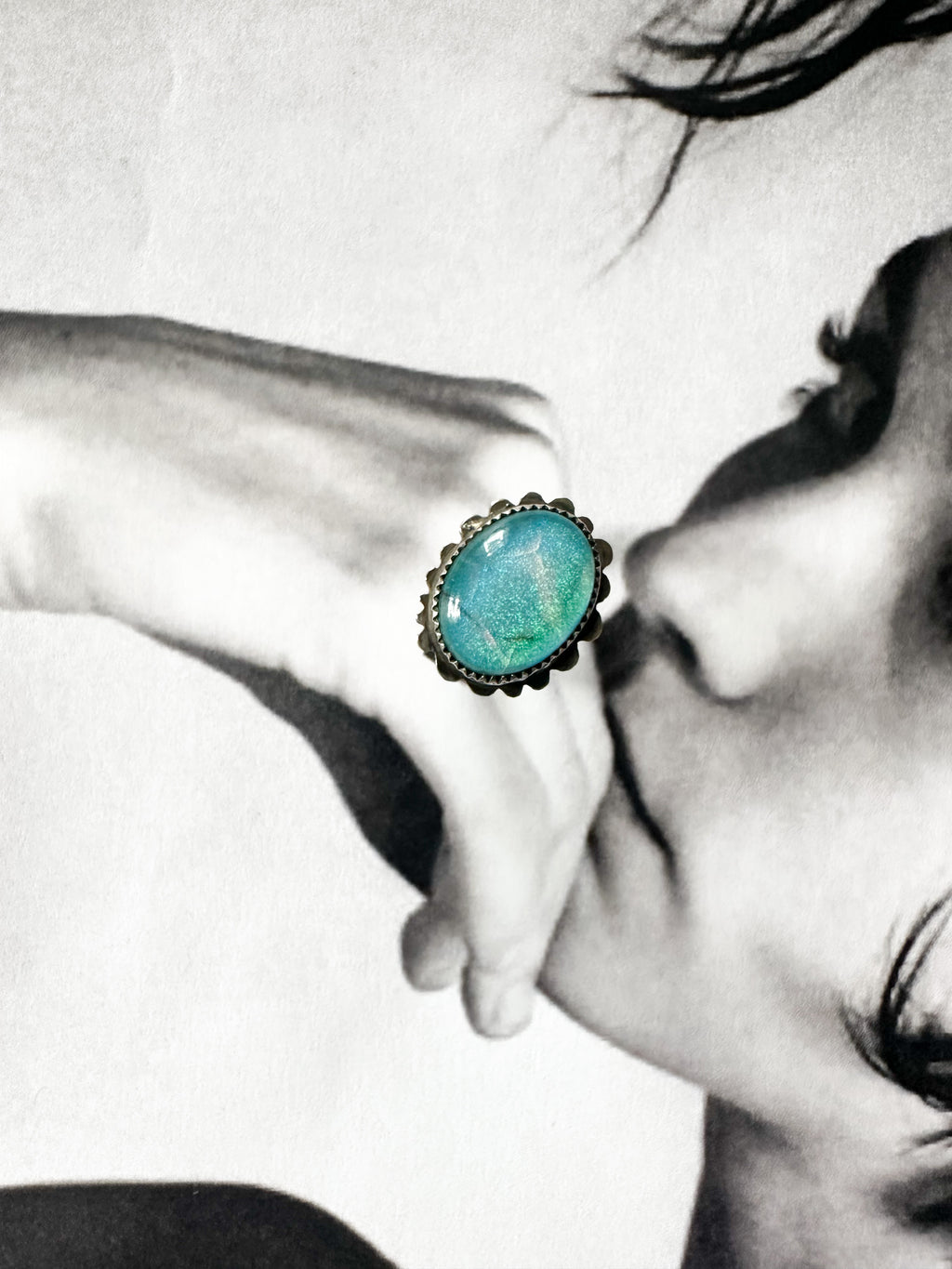 Seafoam Bloom Ring