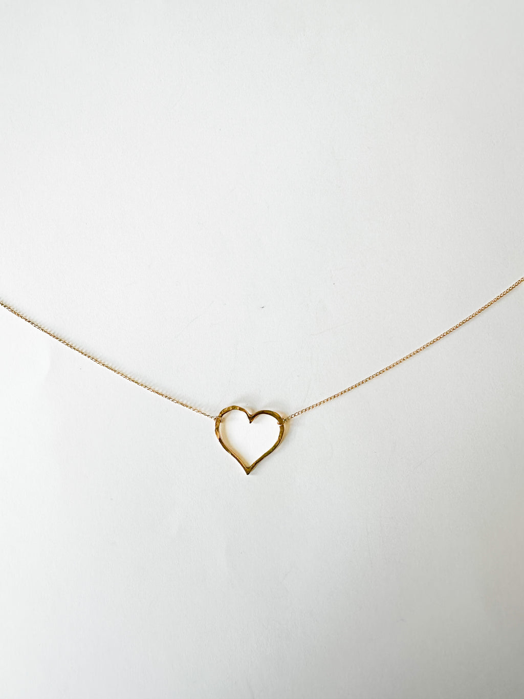 Golden Heart Necklace- small