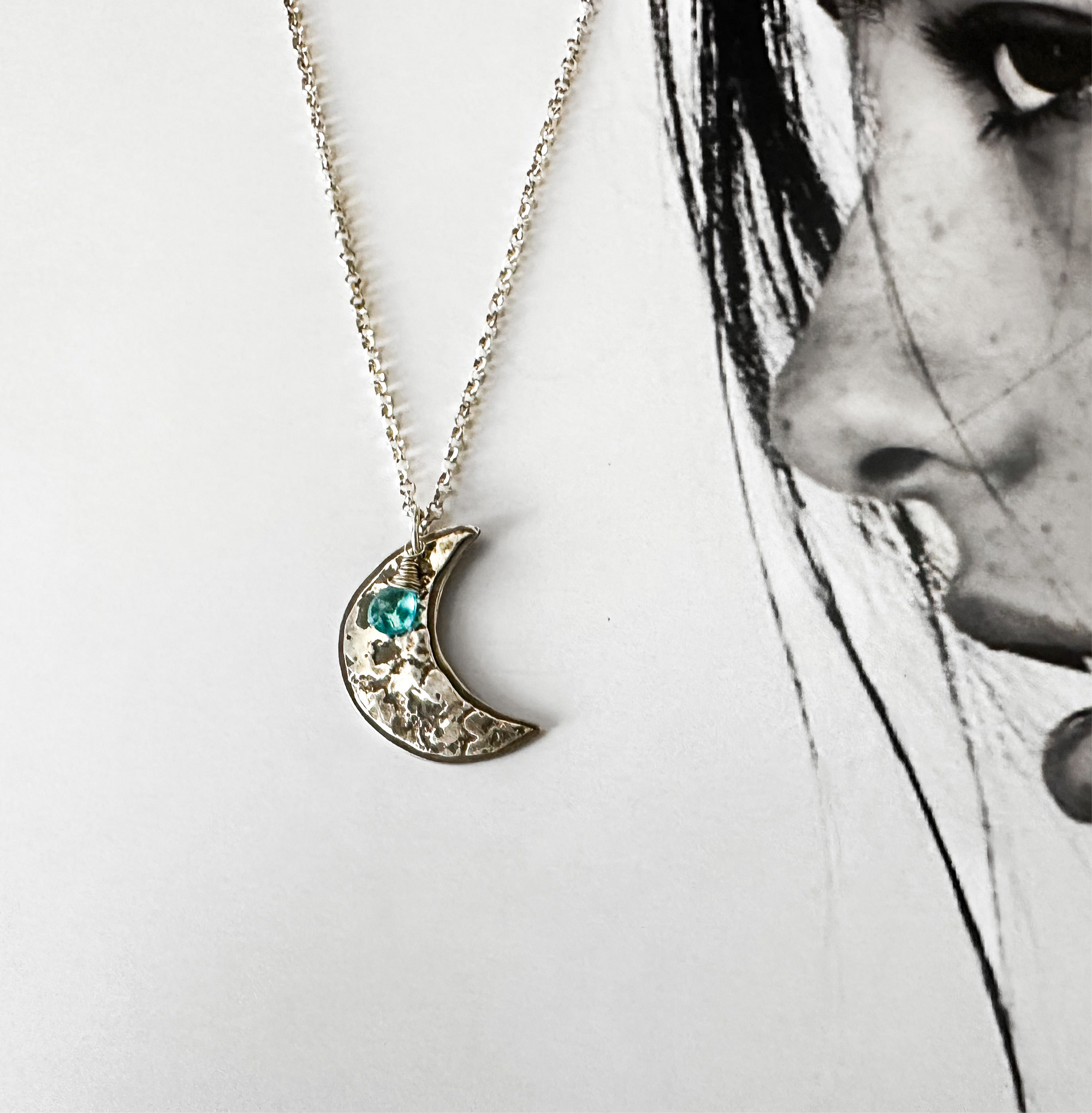 Blue Moon Necklace