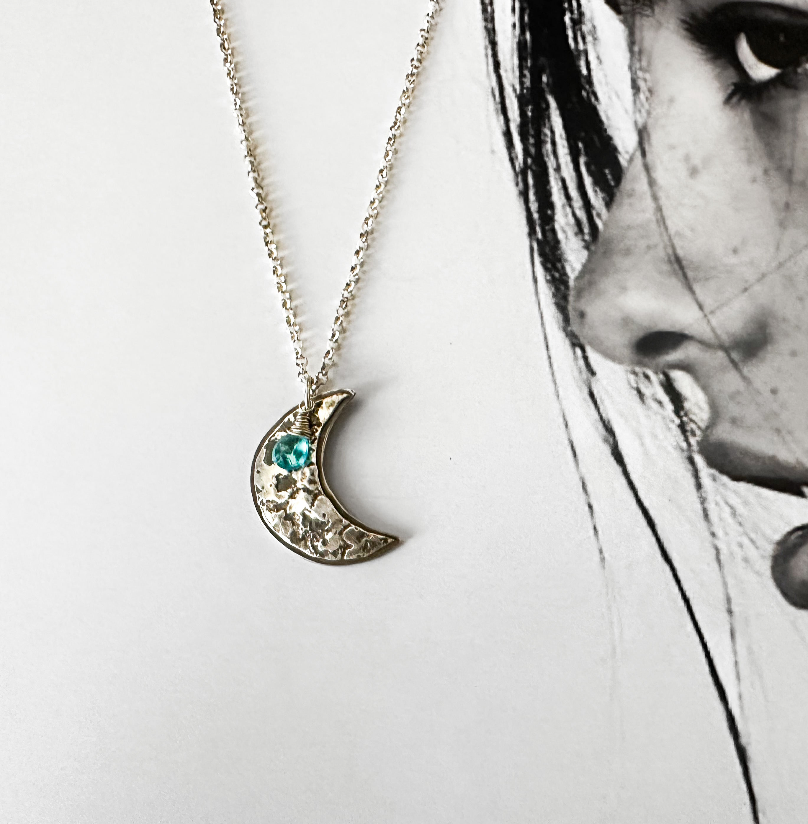 Blue Moon Necklace