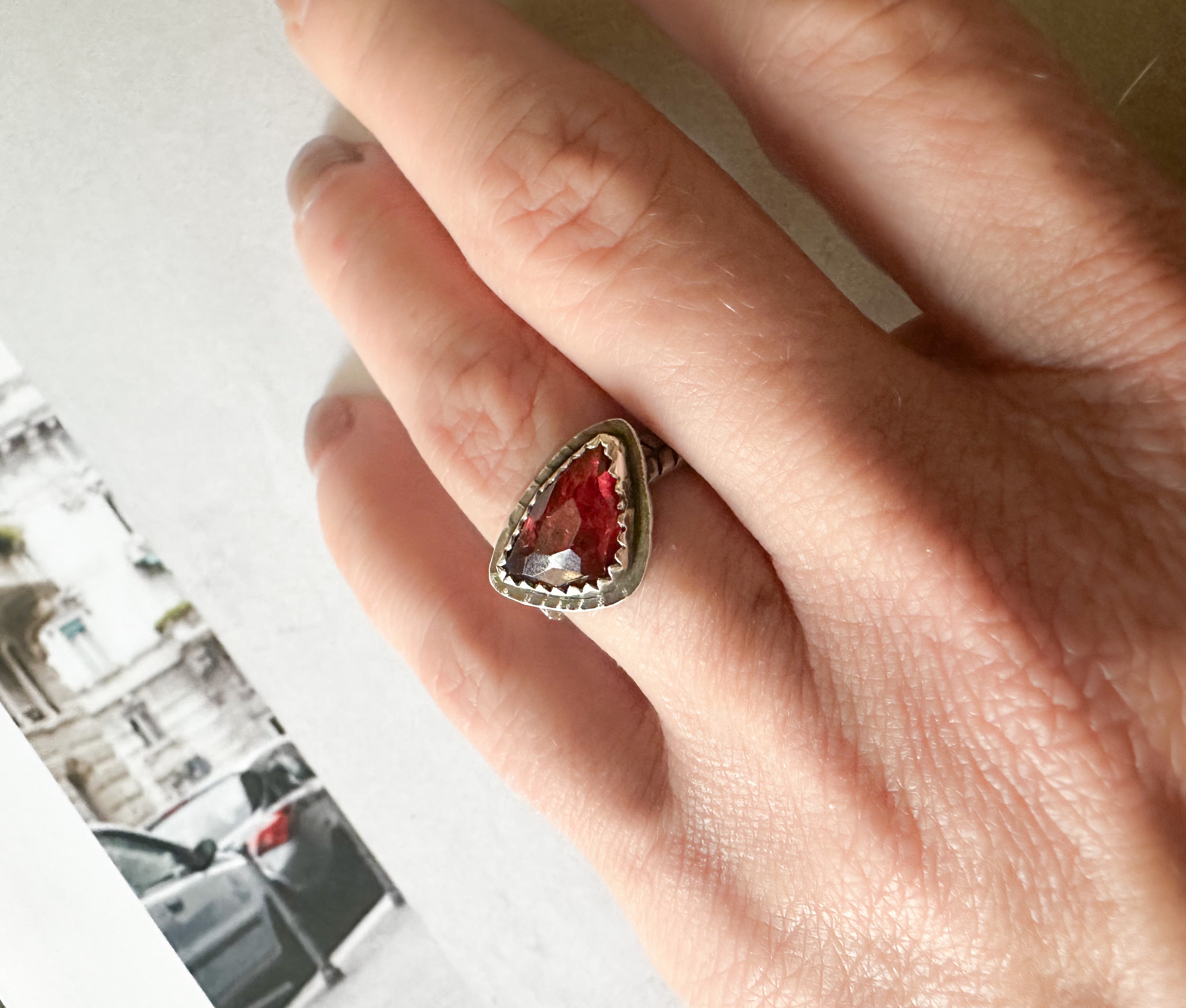 Super Garnet Ring