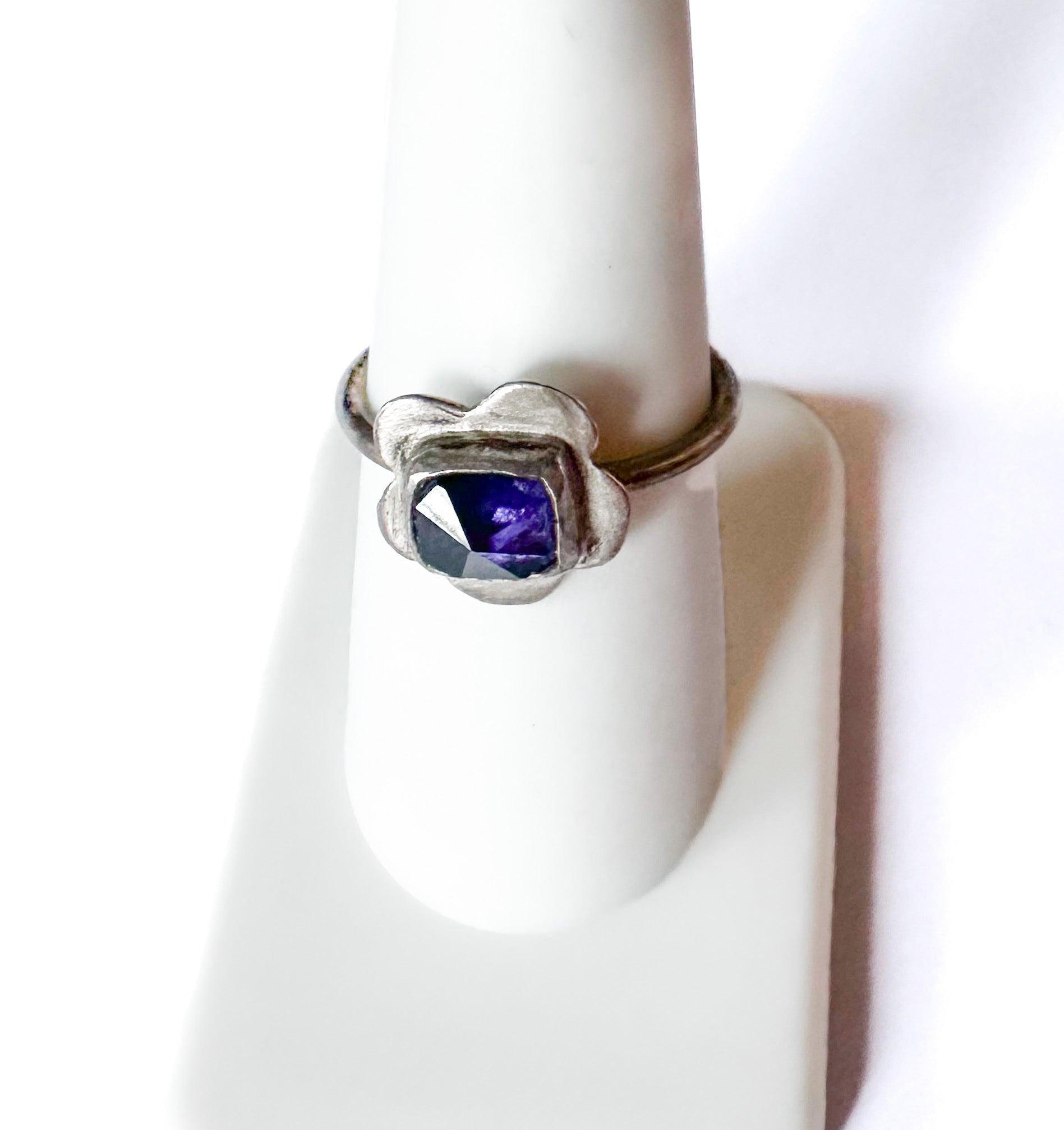 Nocturnal Pyramid Ring