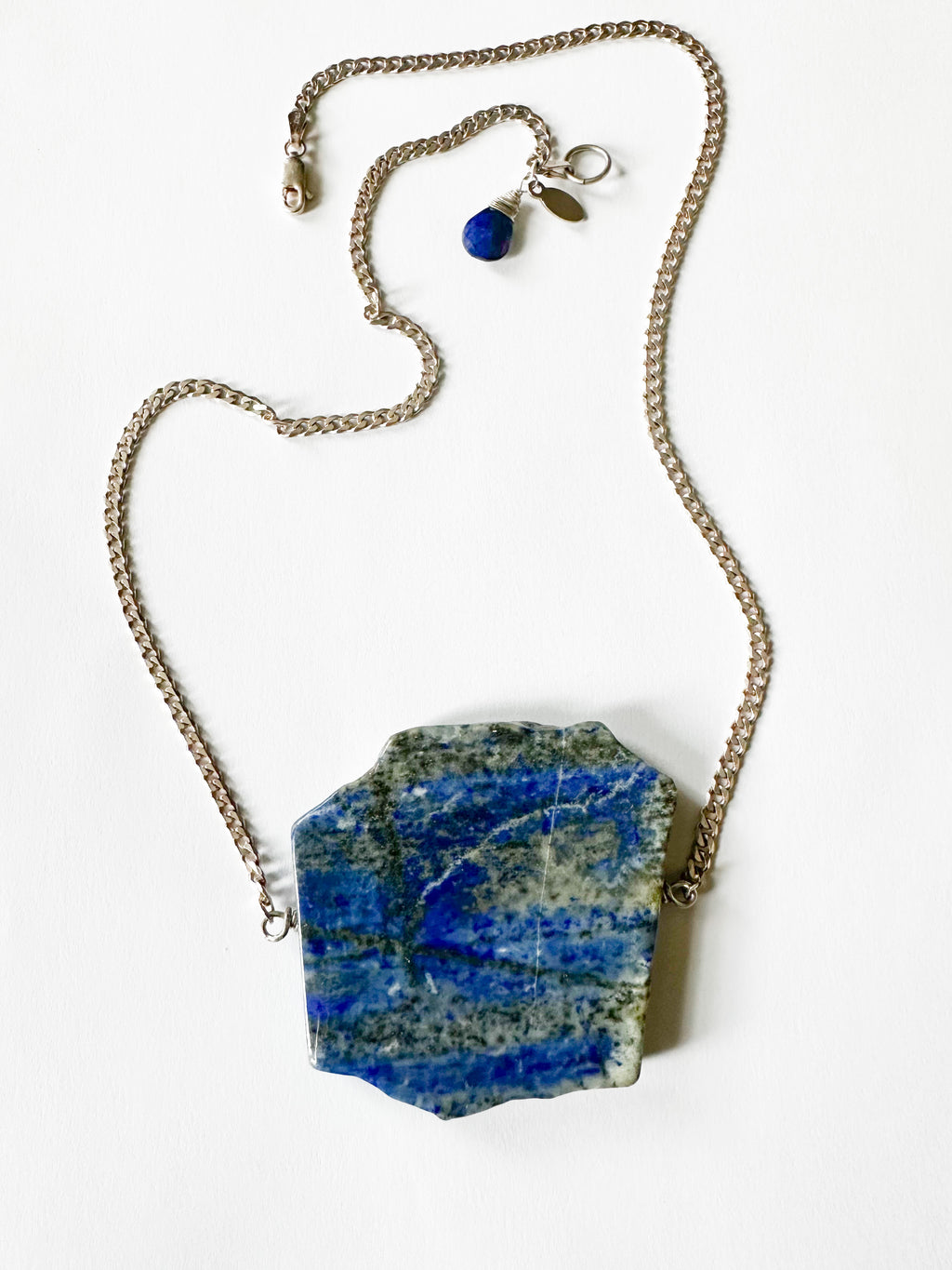 Lapis Slab Necklace