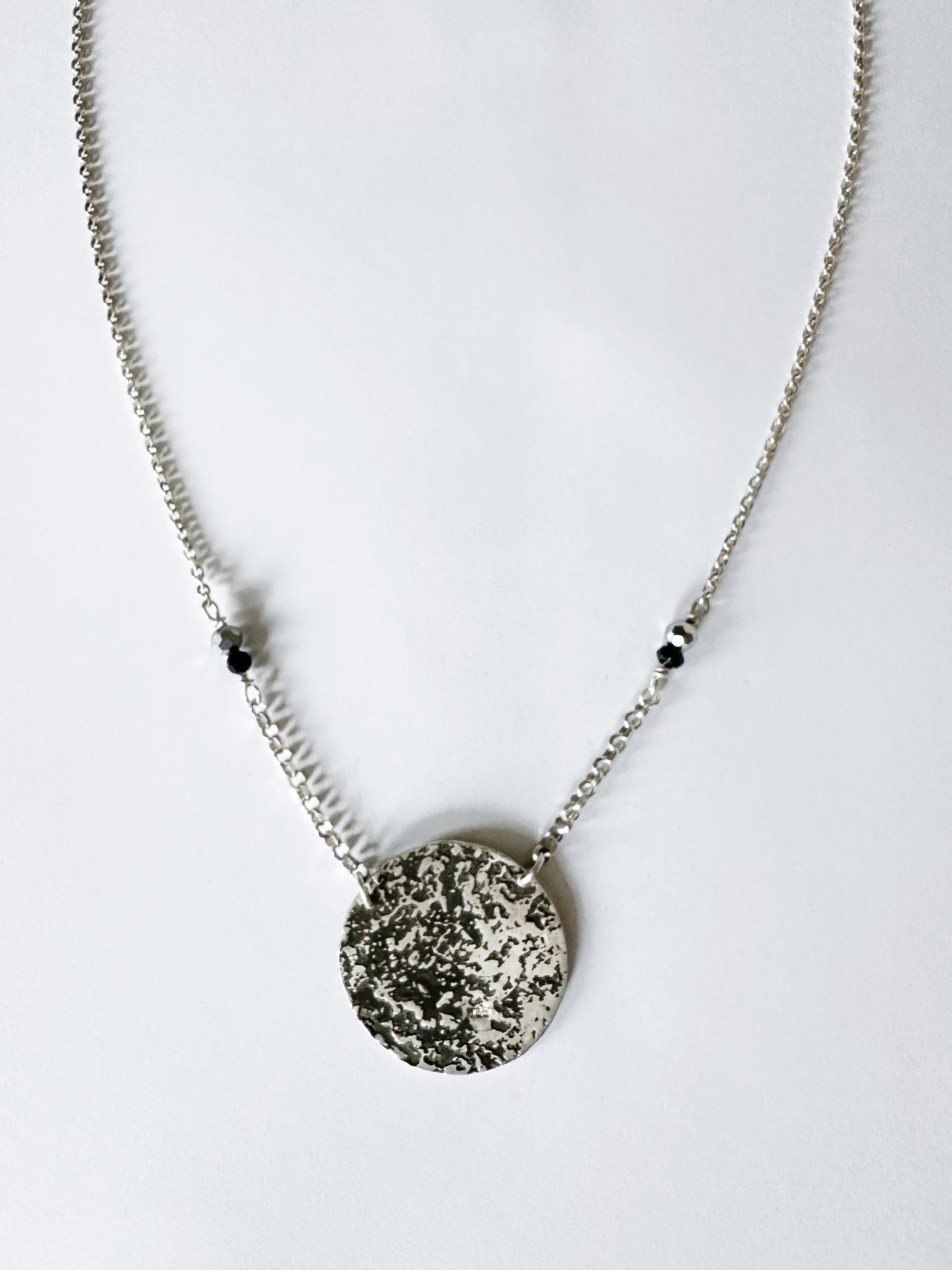 Dark side of the Moon Necklace