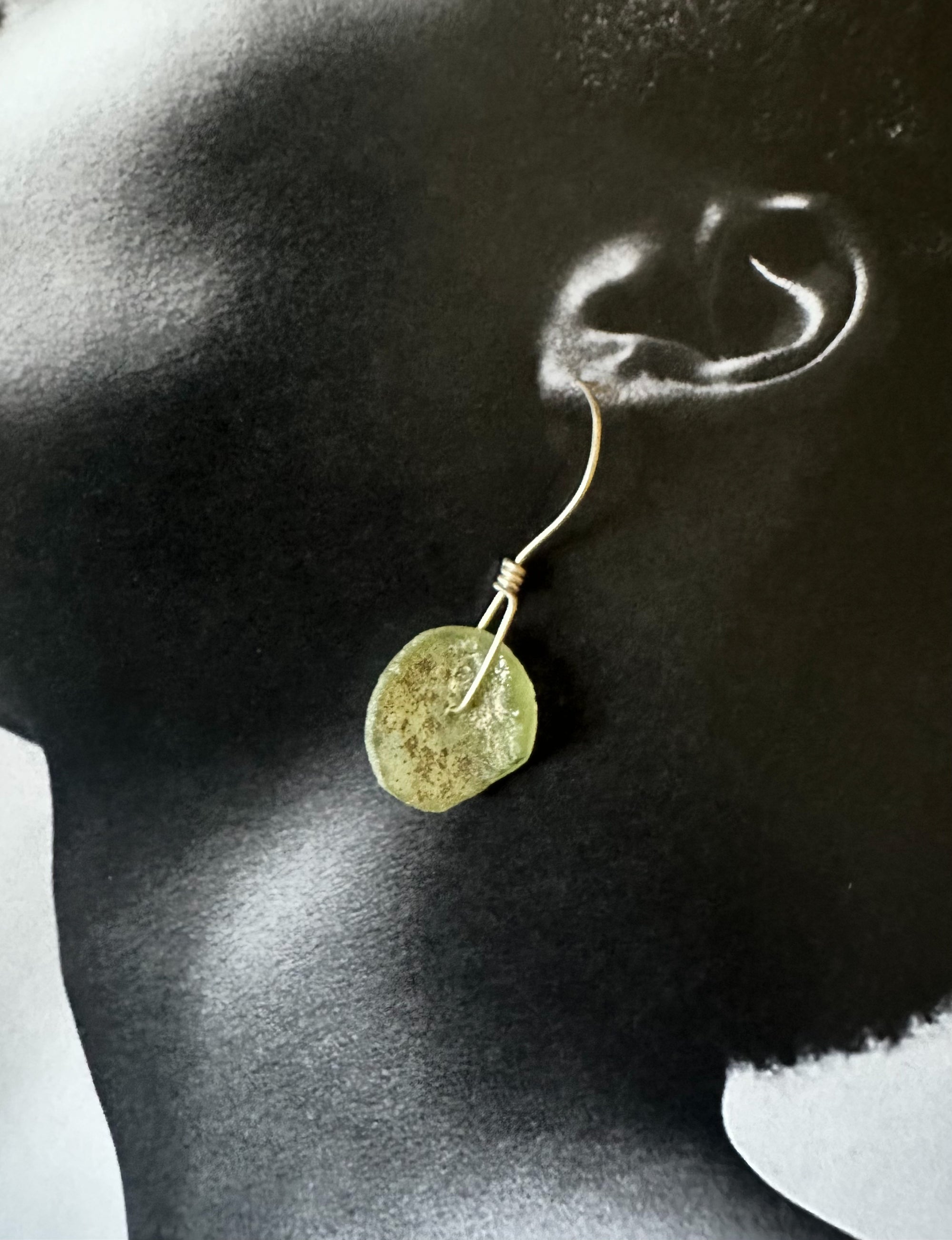 Echos in Green Earrings