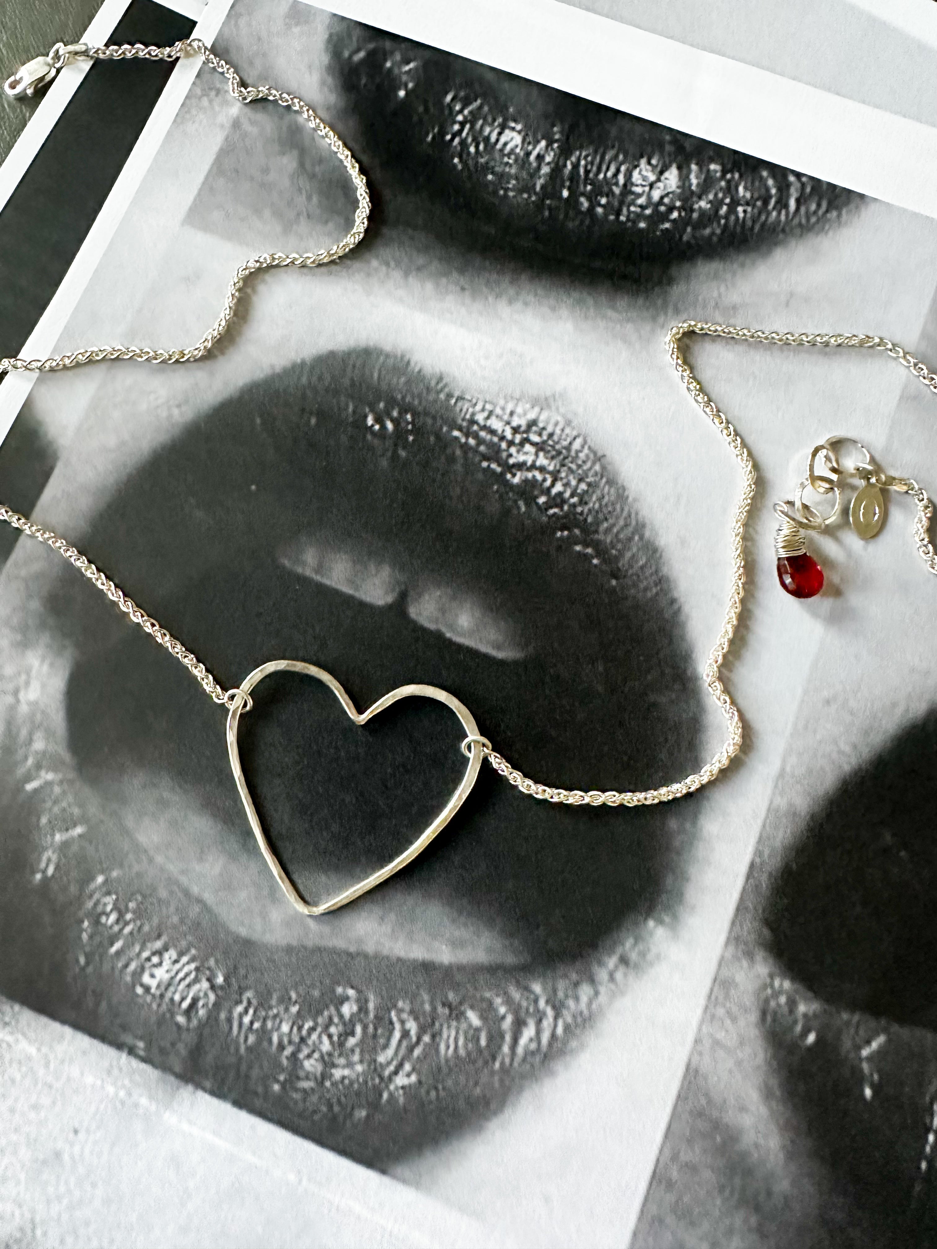 Silver Heart Necklace