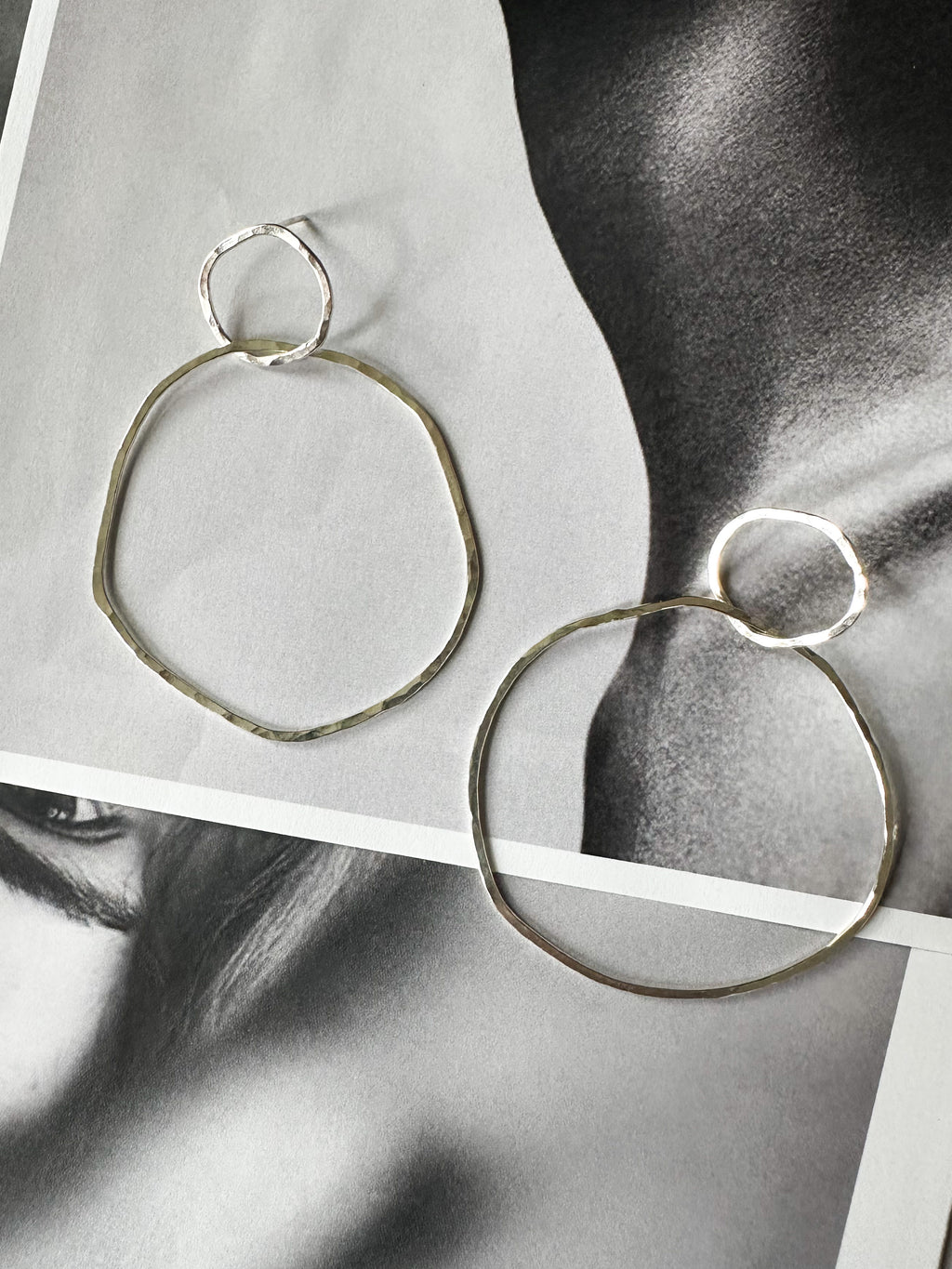 Barcelona Hoops- sterling silver