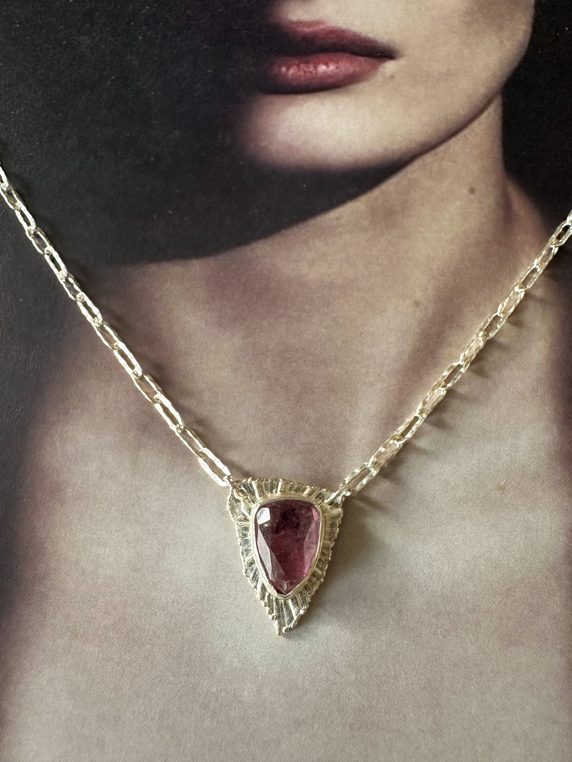 Radiant Raspberry Necklace