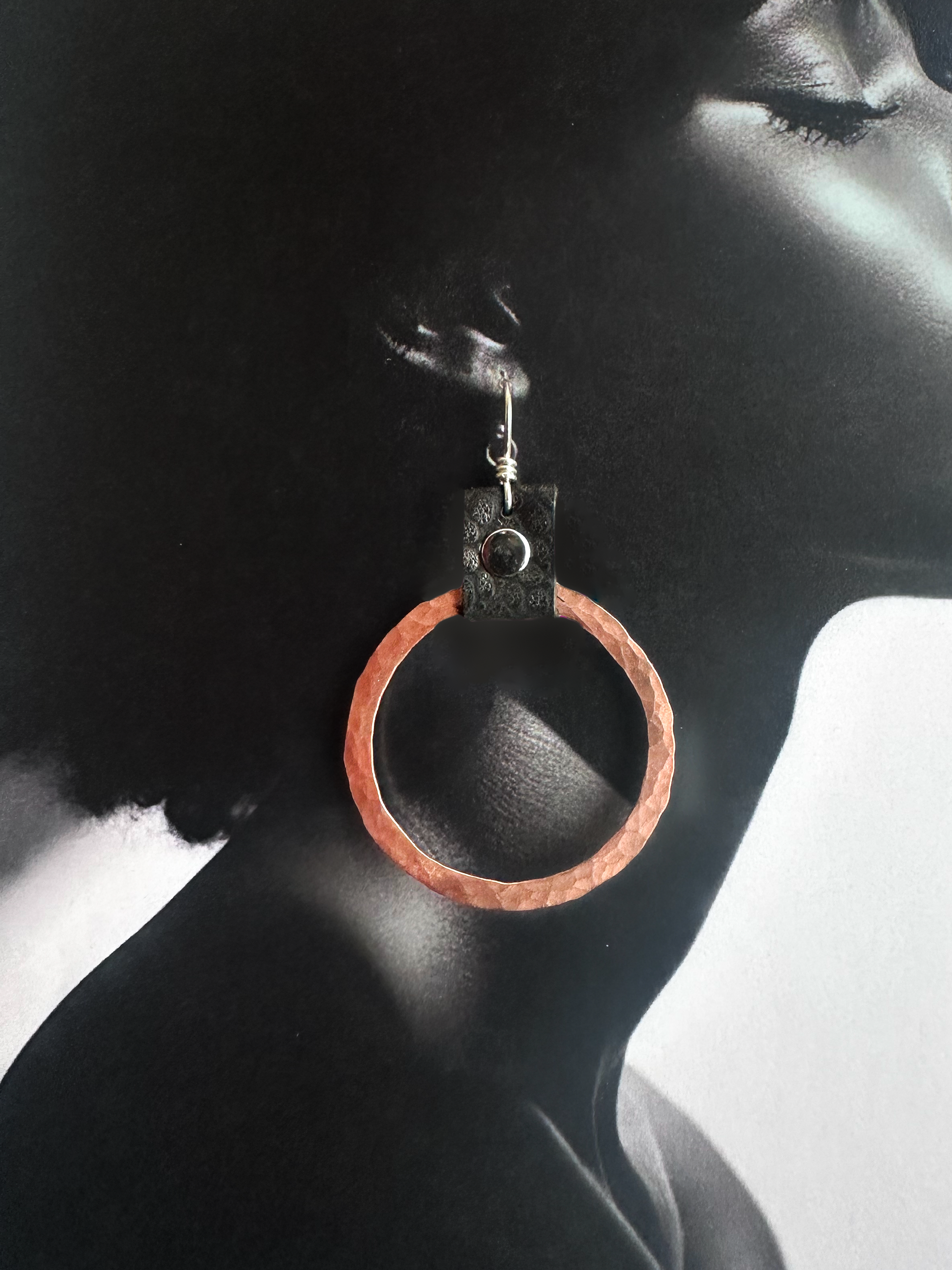 Take the Lead Earrings- Copper Edition