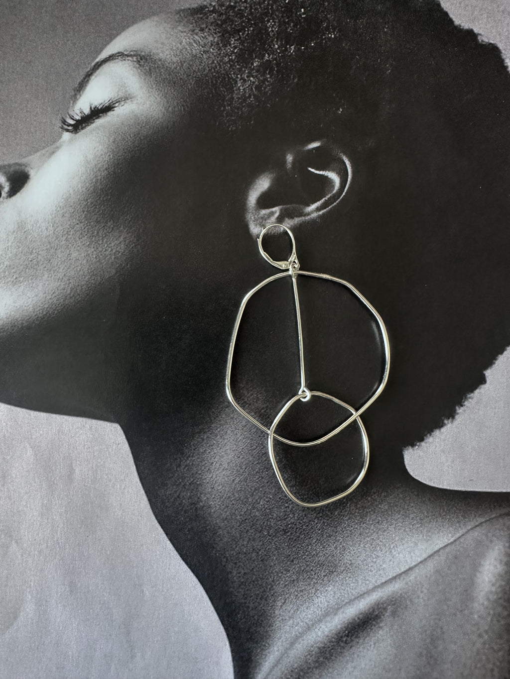 Calder Hoops- Sterling Silver Edition