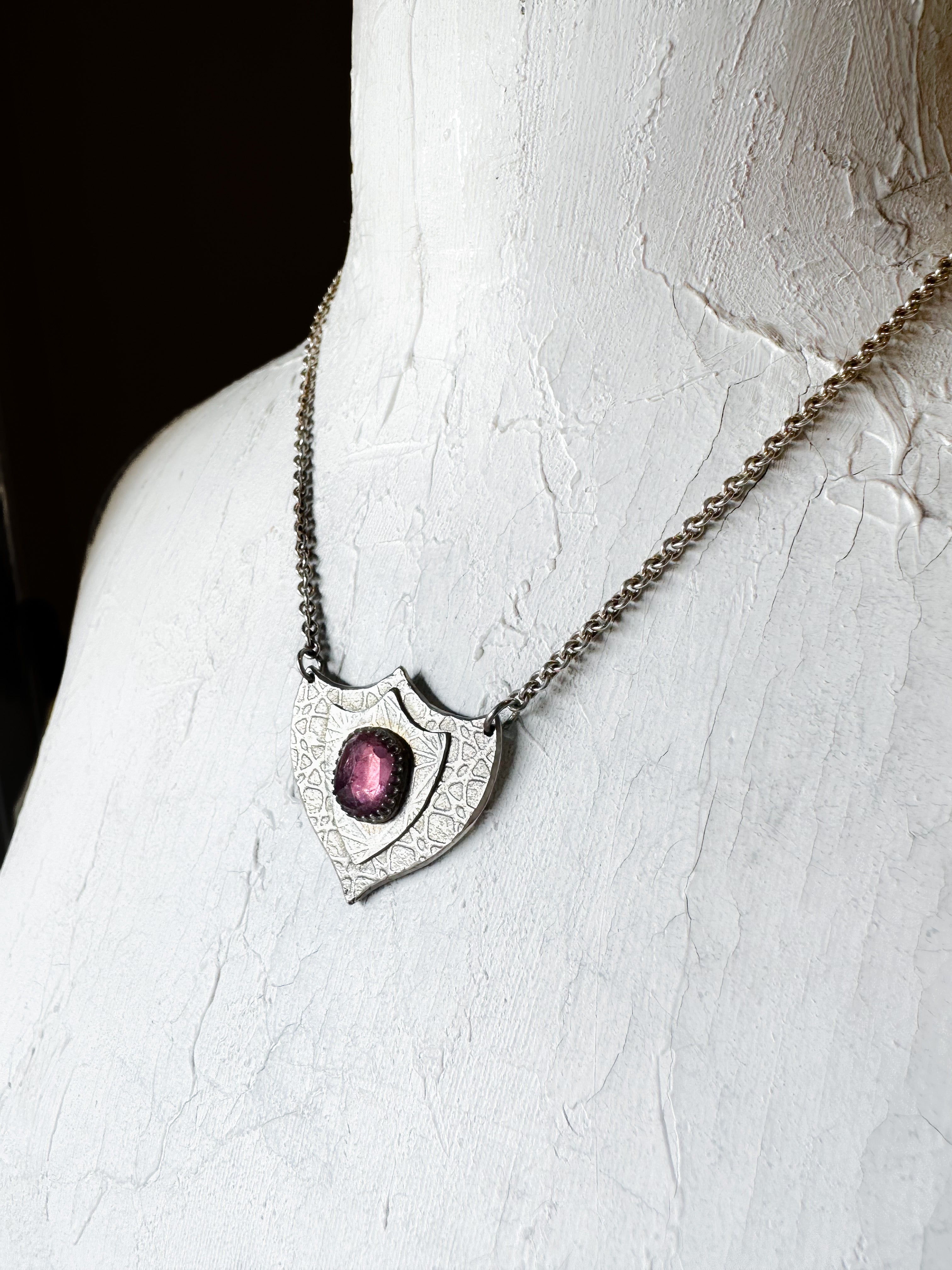 HeartForge Shield Necklace