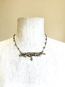 Confetti Necklace with Peridot