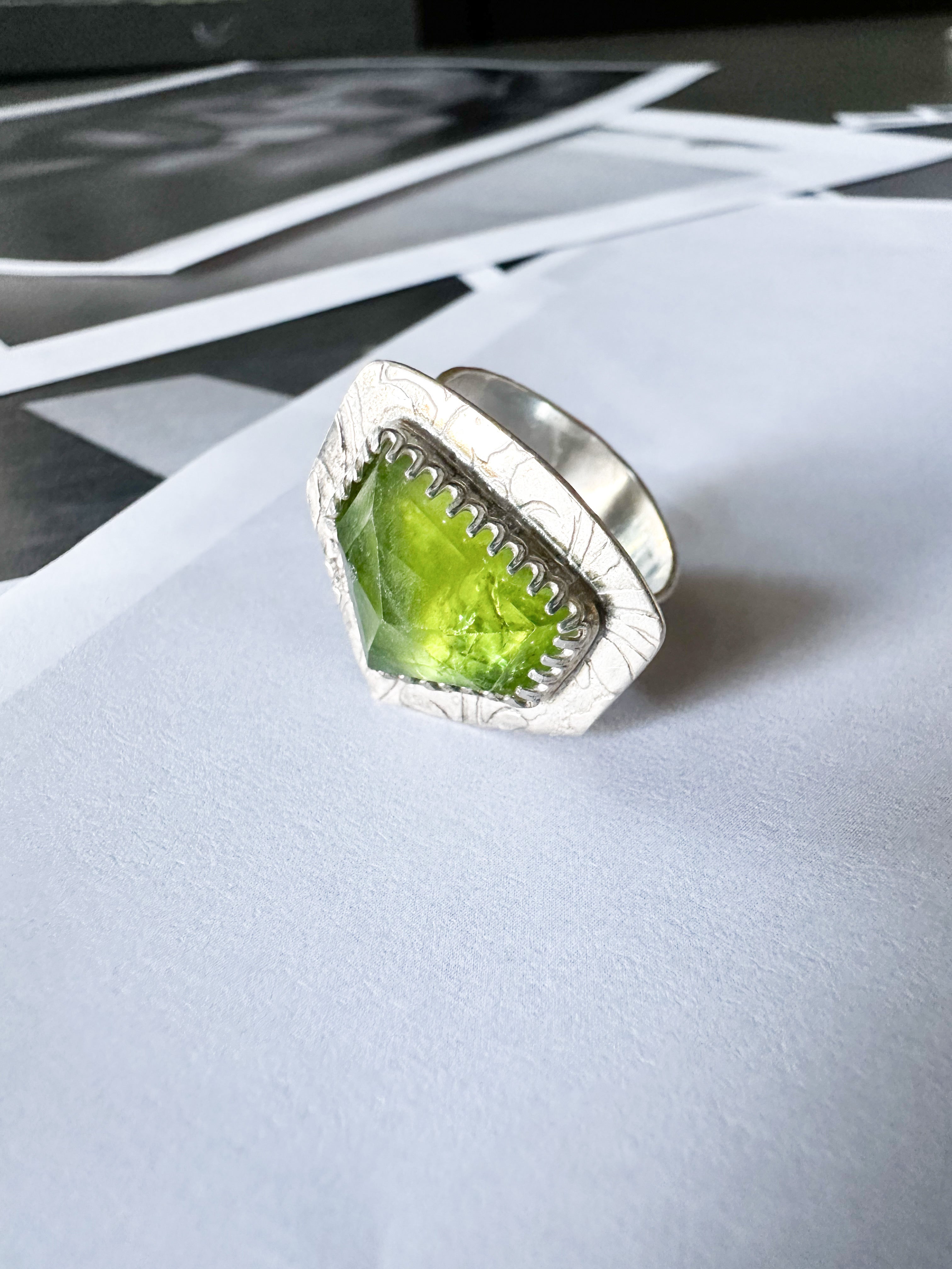 Verdant Guard Shield Ring