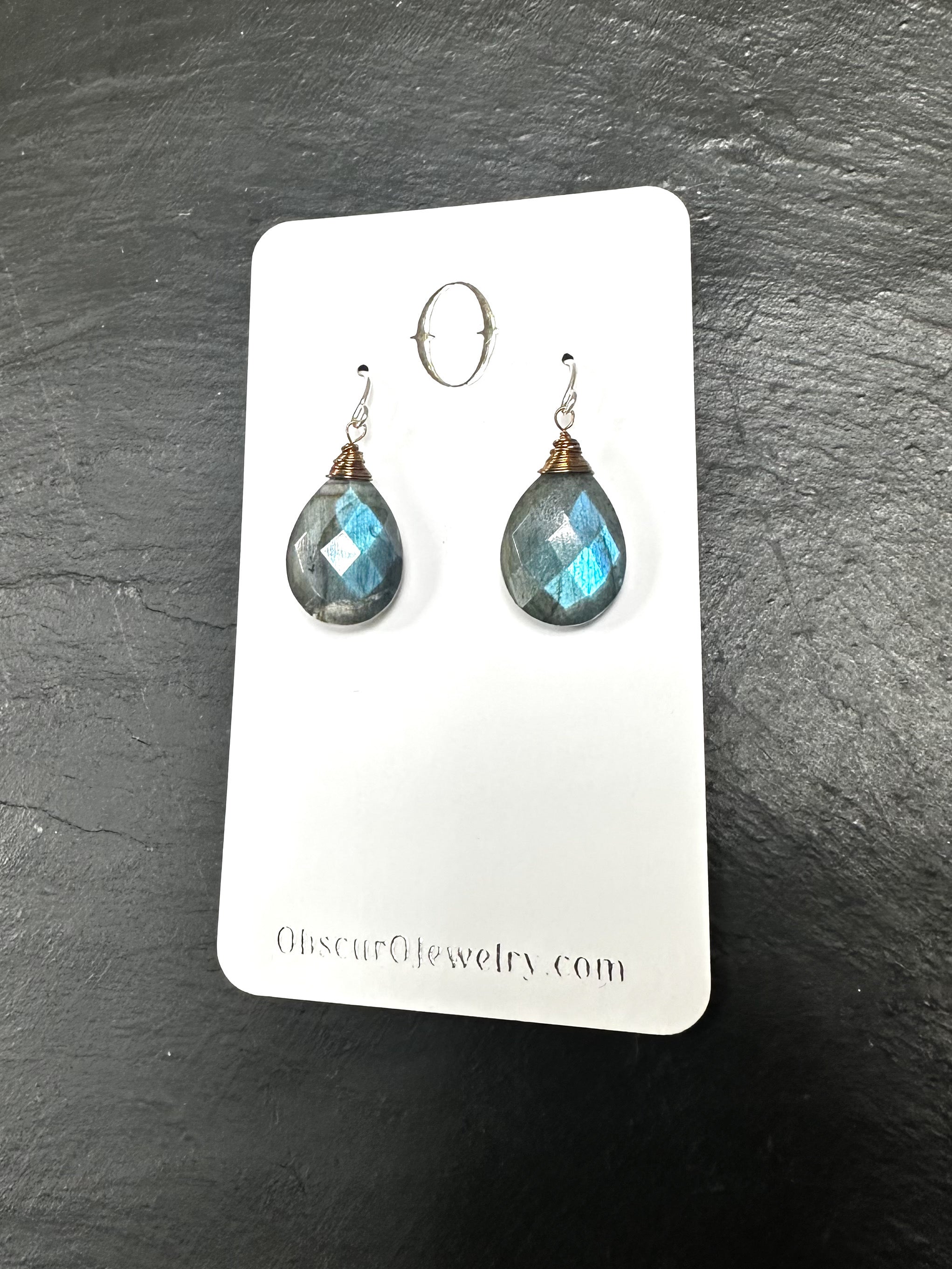 Labradorite Drop Earrings