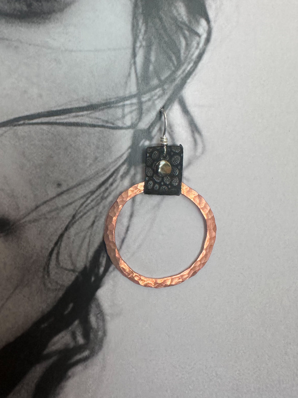 Take the Lead Earrings- Copper Edition