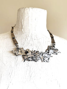 Confetti Necklace with Tourmalinated Quartz