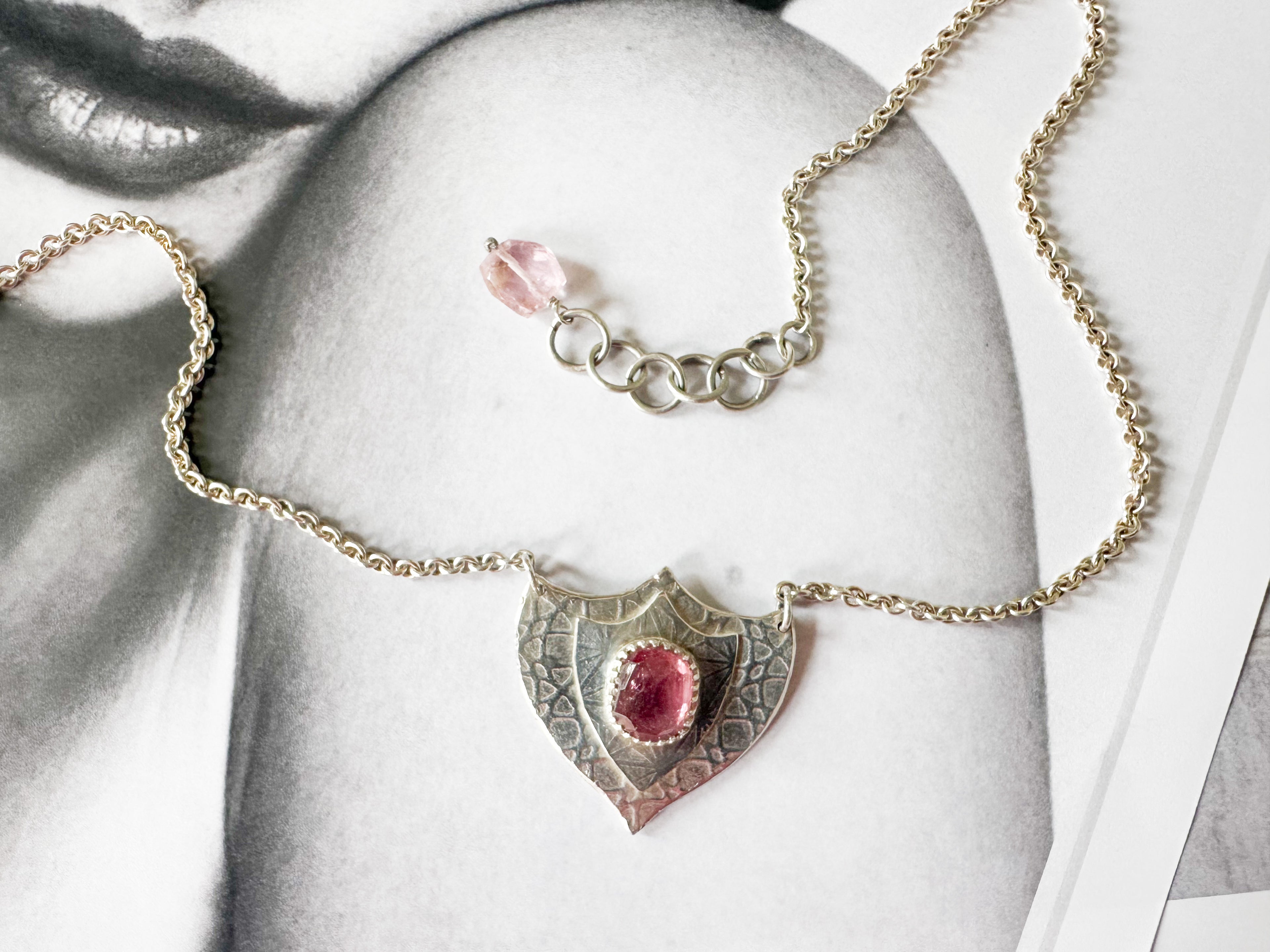 HeartForge Shield Necklace