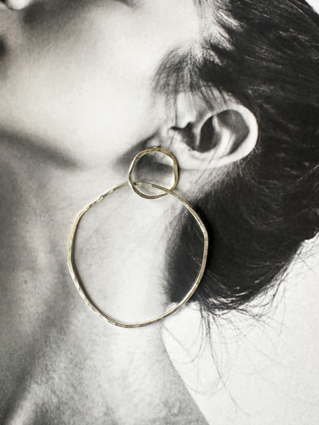 Barcelona Hoops- sterling silver