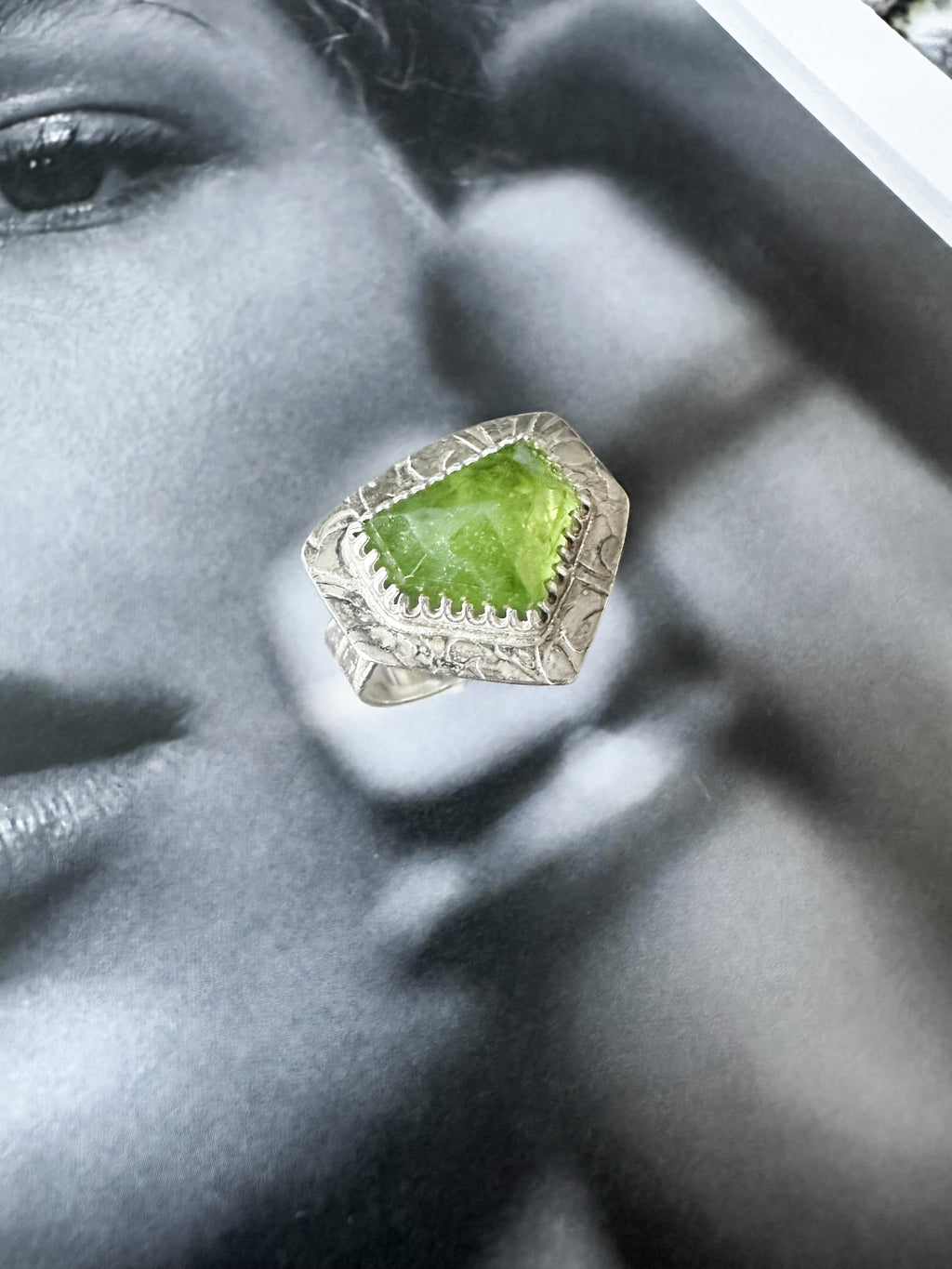 Verdant Guard Shield Ring