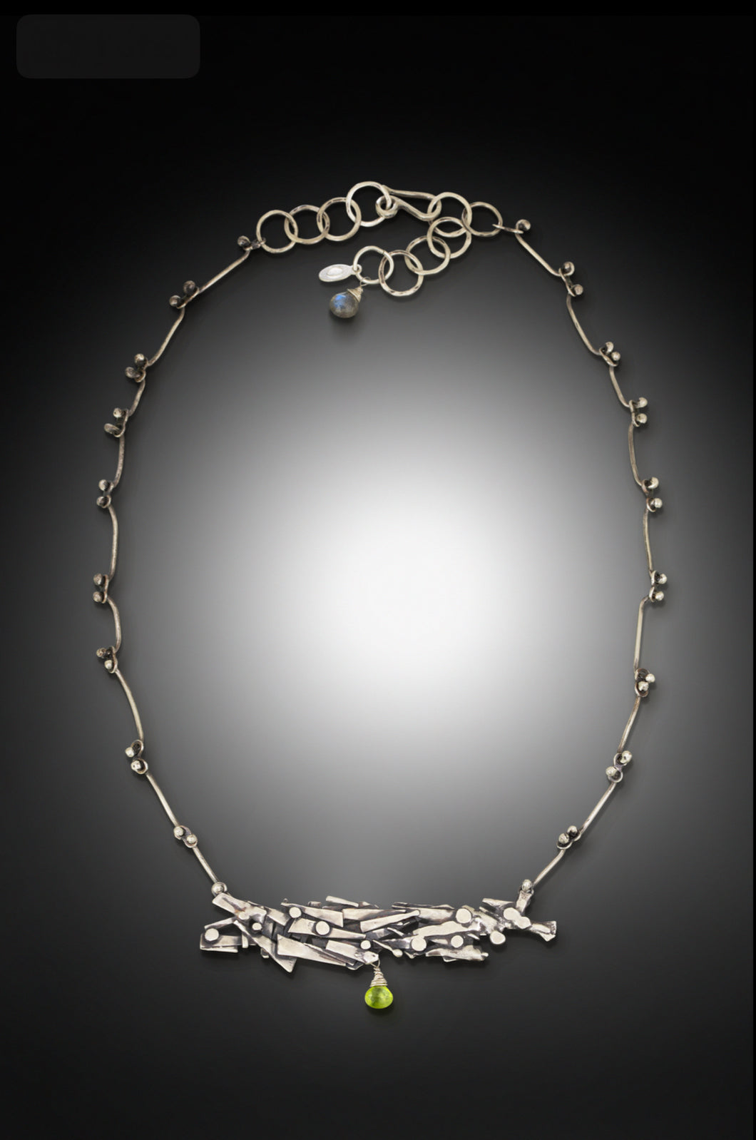 Confetti Necklace with Peridot