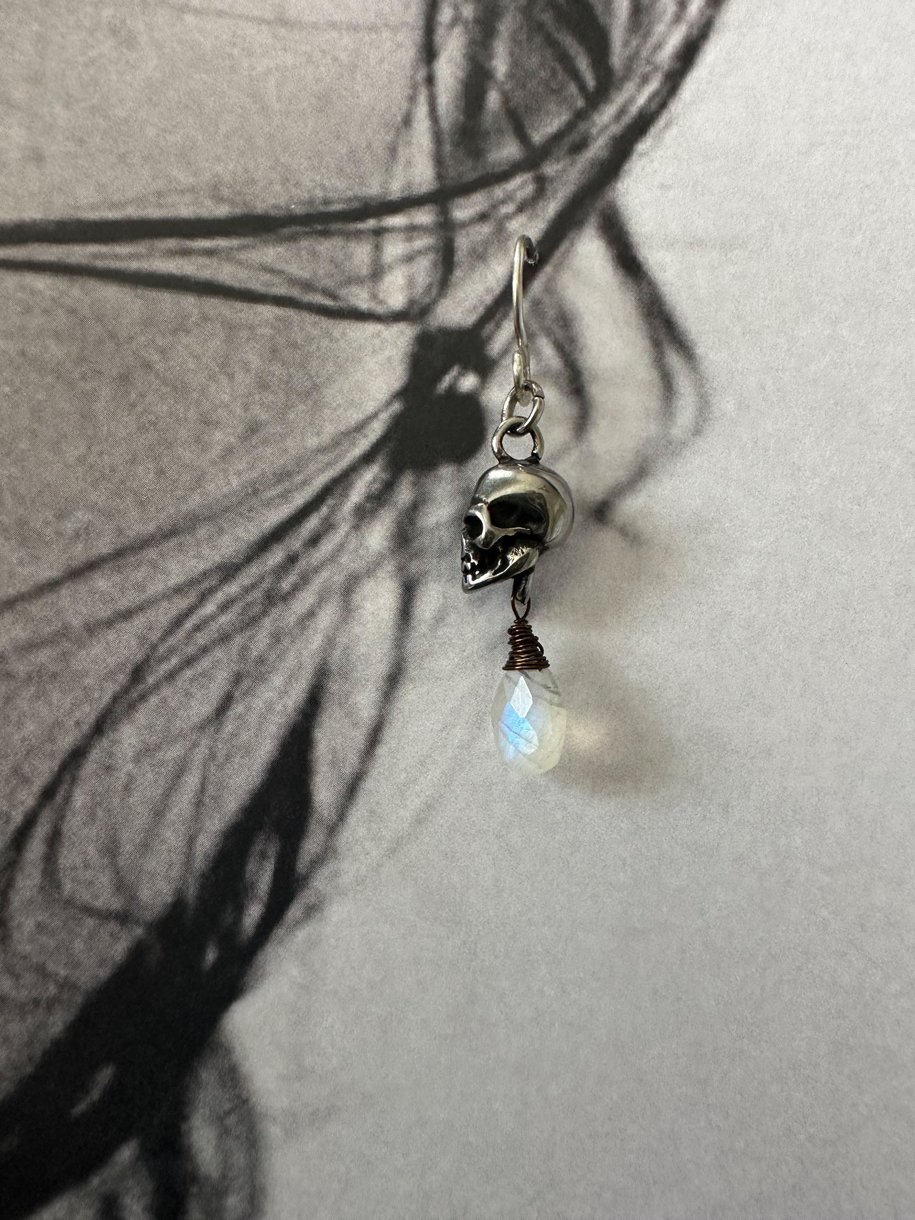 Skull & Gem Earrings