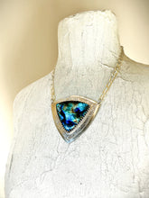 Load image into Gallery viewer, ObscurO Shield in Labradorite- &quot;Achilles&quot;