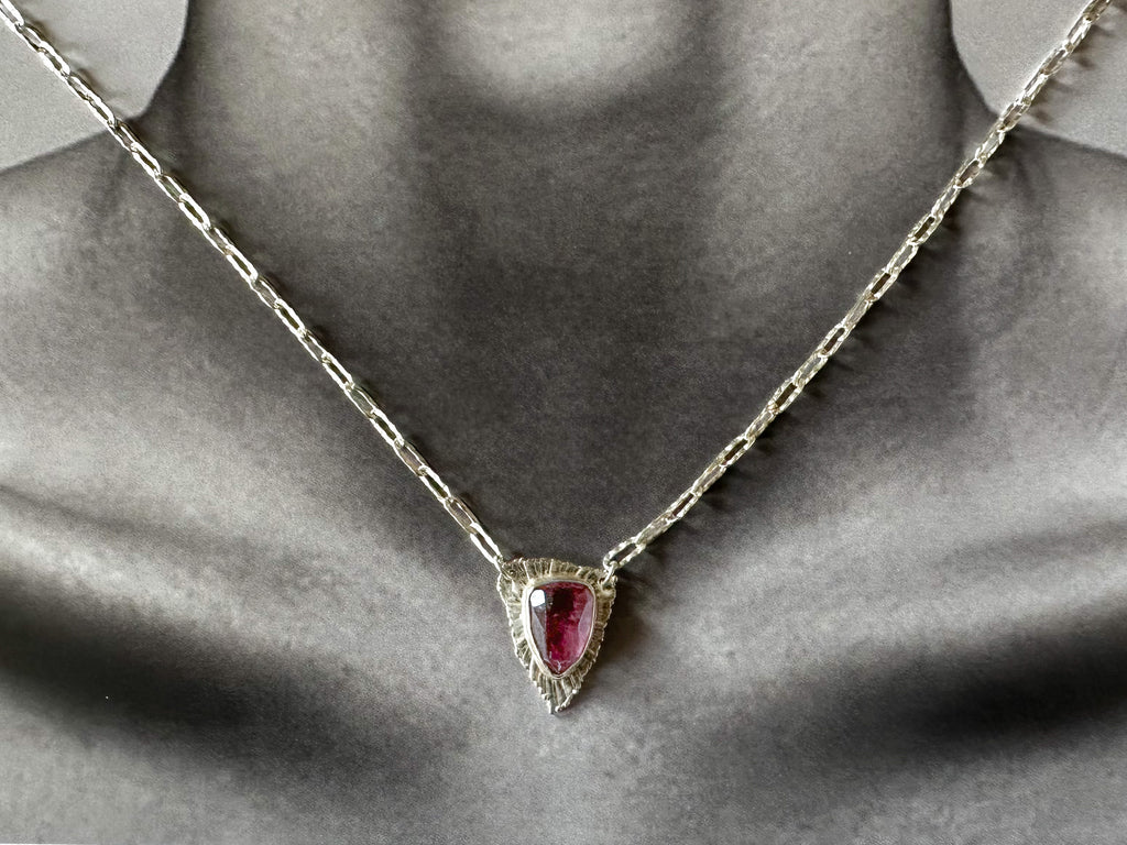 Radiant Raspberry Necklace