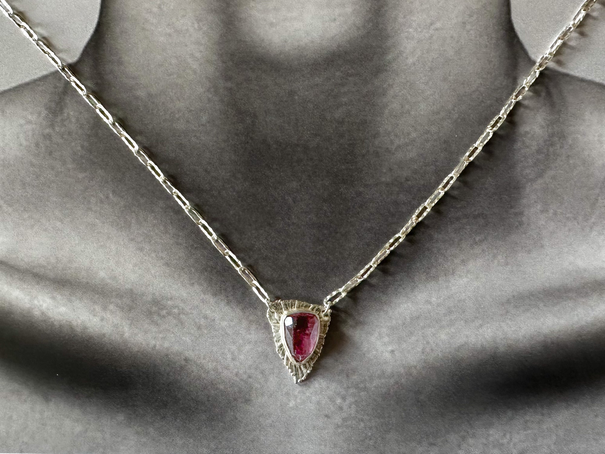 Radiant Raspberry Necklace