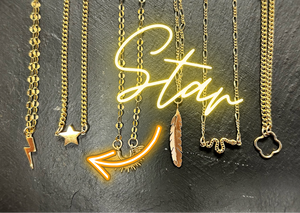 Gold Star Necklace