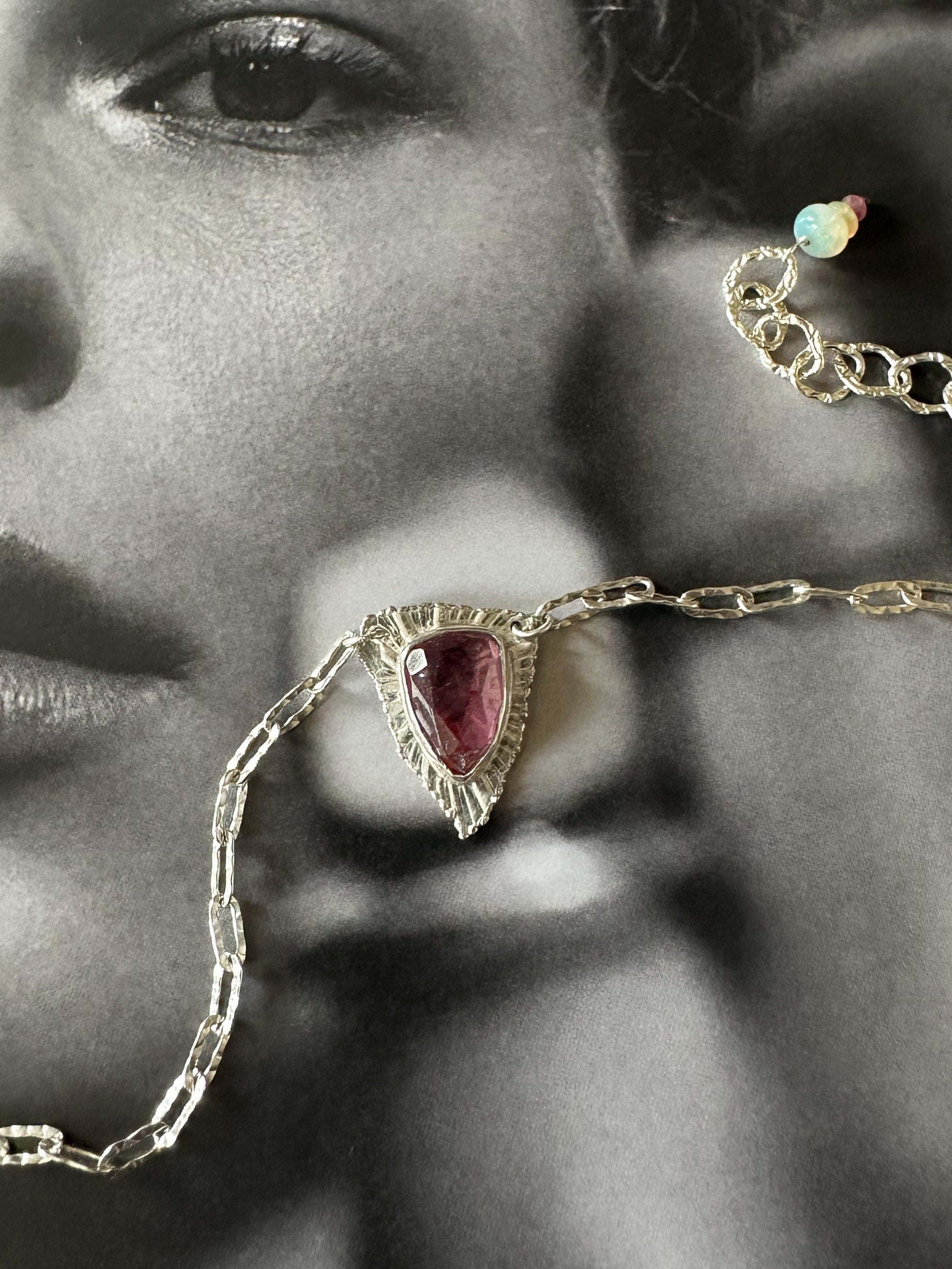 Radiant Raspberry Necklace