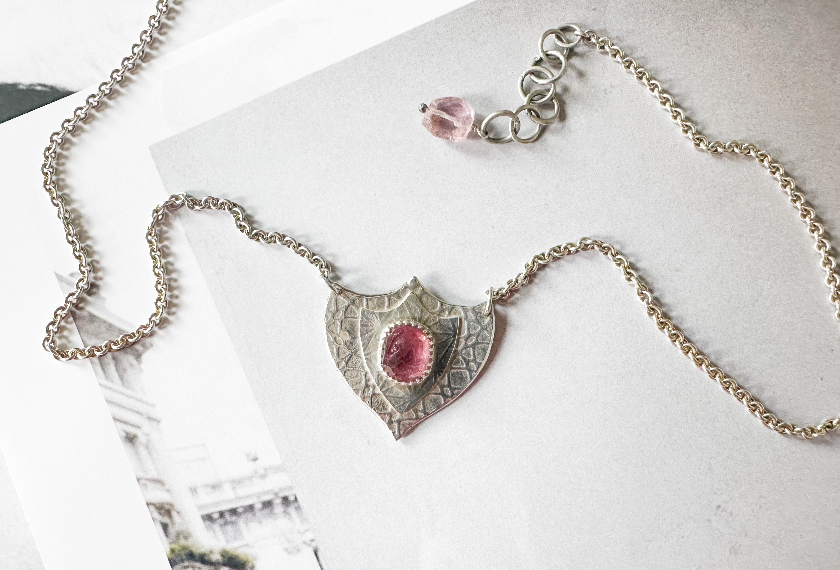 HeartForge Shield Necklace