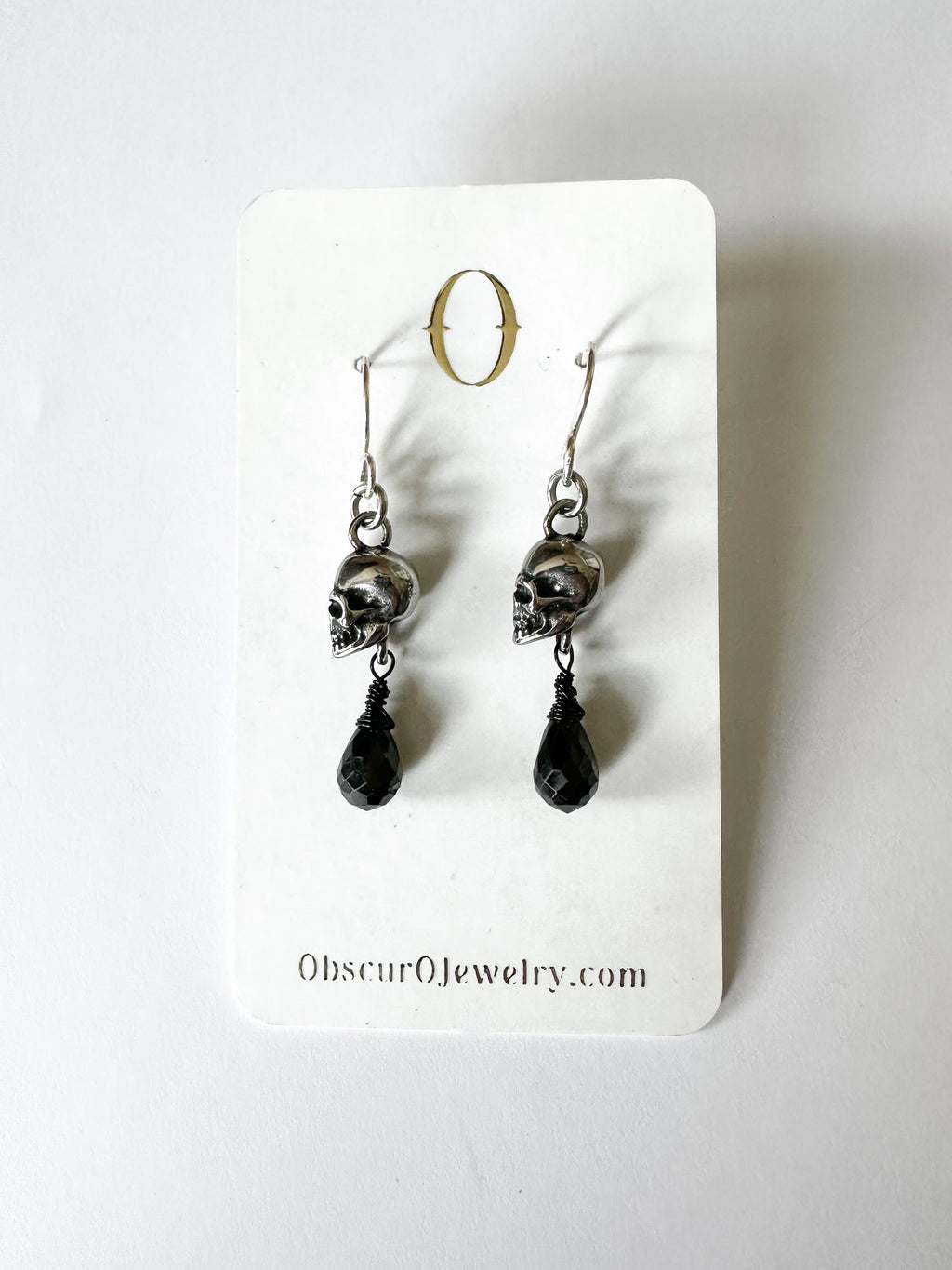 Skull & Gem Earrings