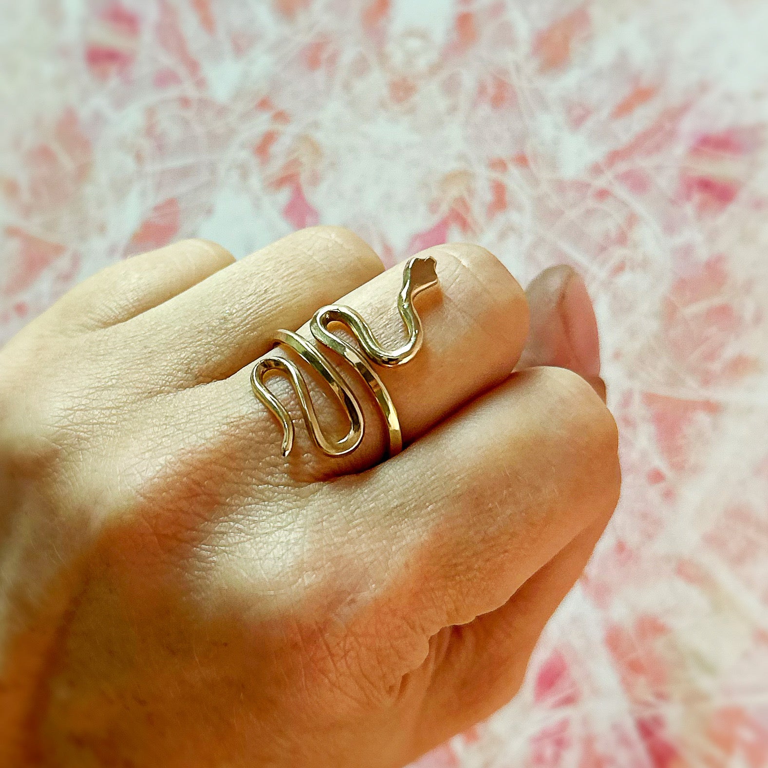Serpent Ring -14k Gold