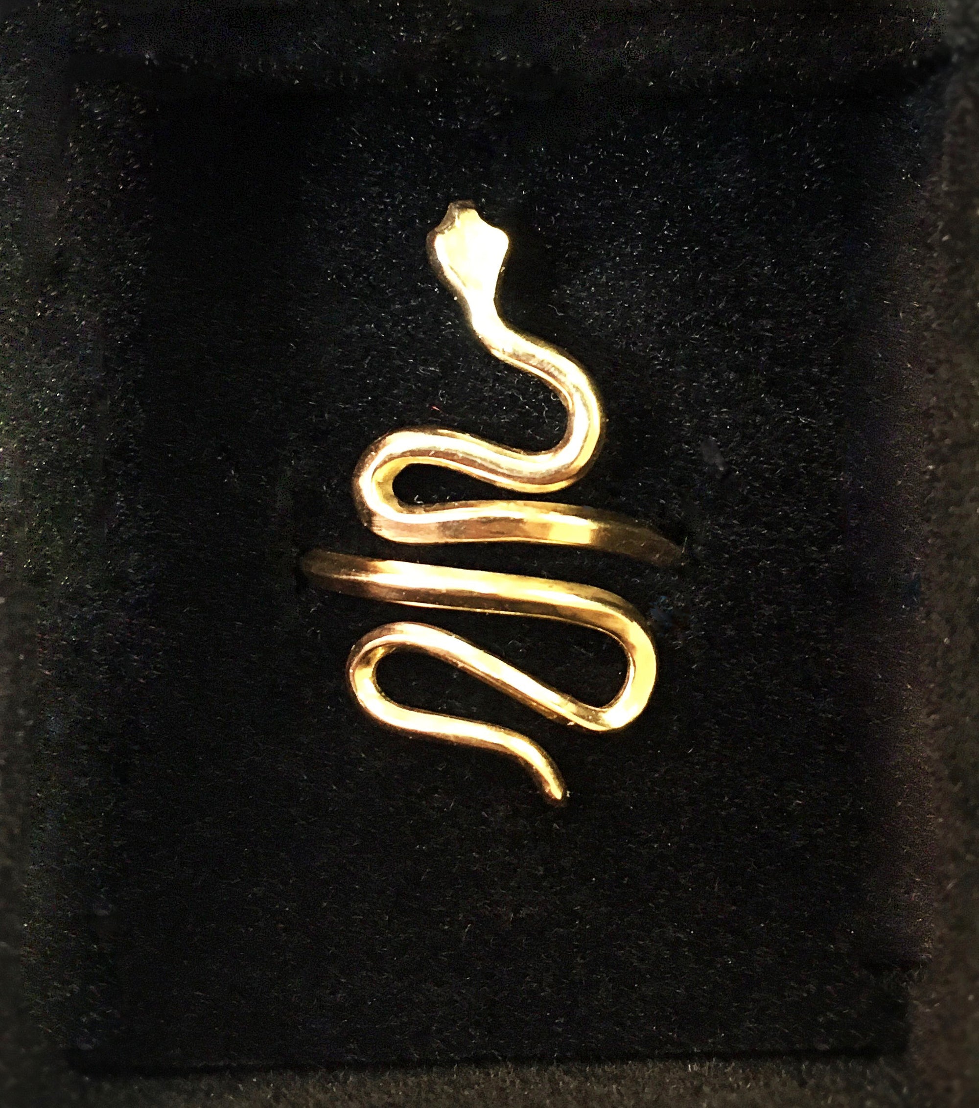 Serpent Ring -14k Gold