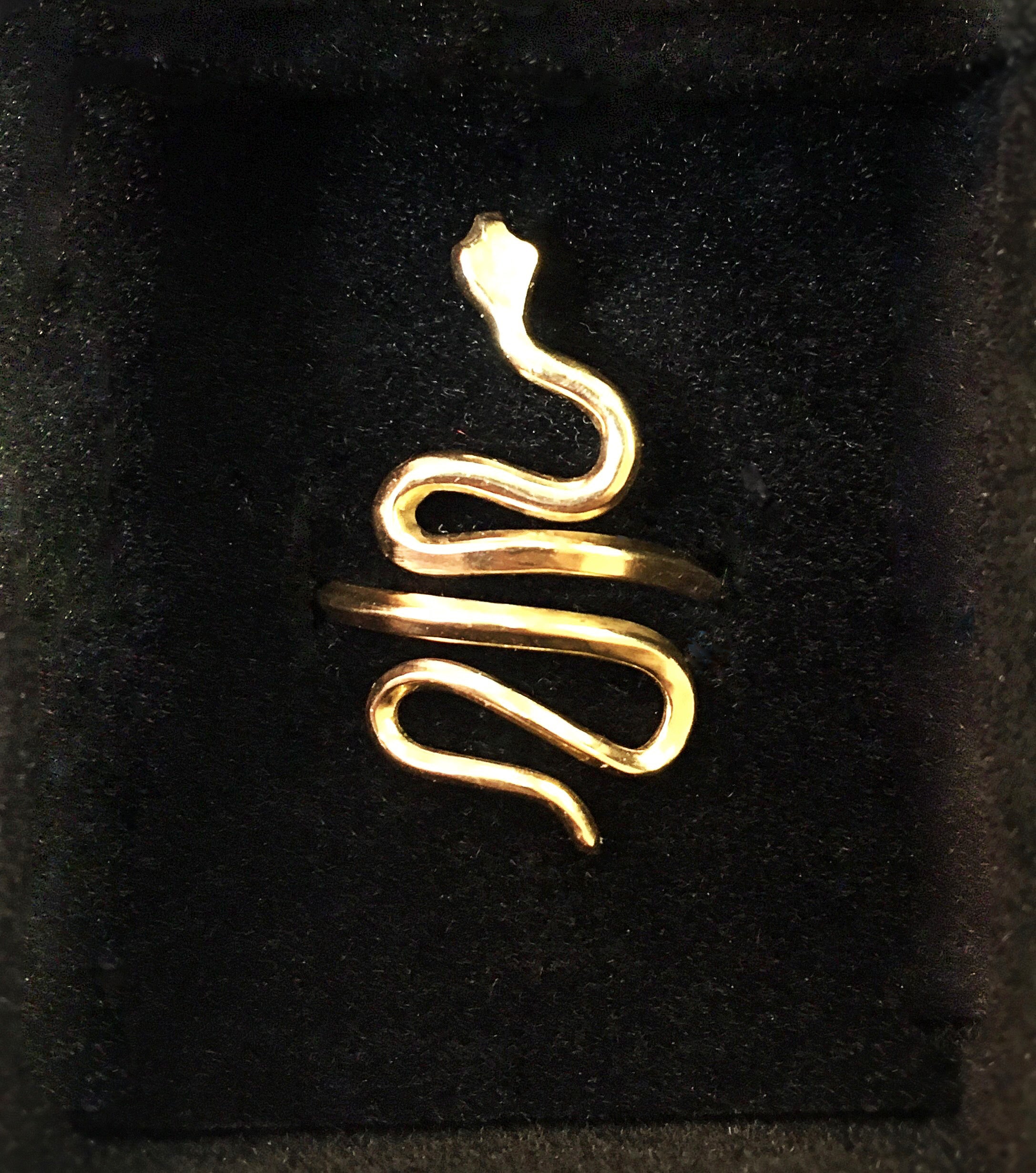 Serpent Ring -14k Gold