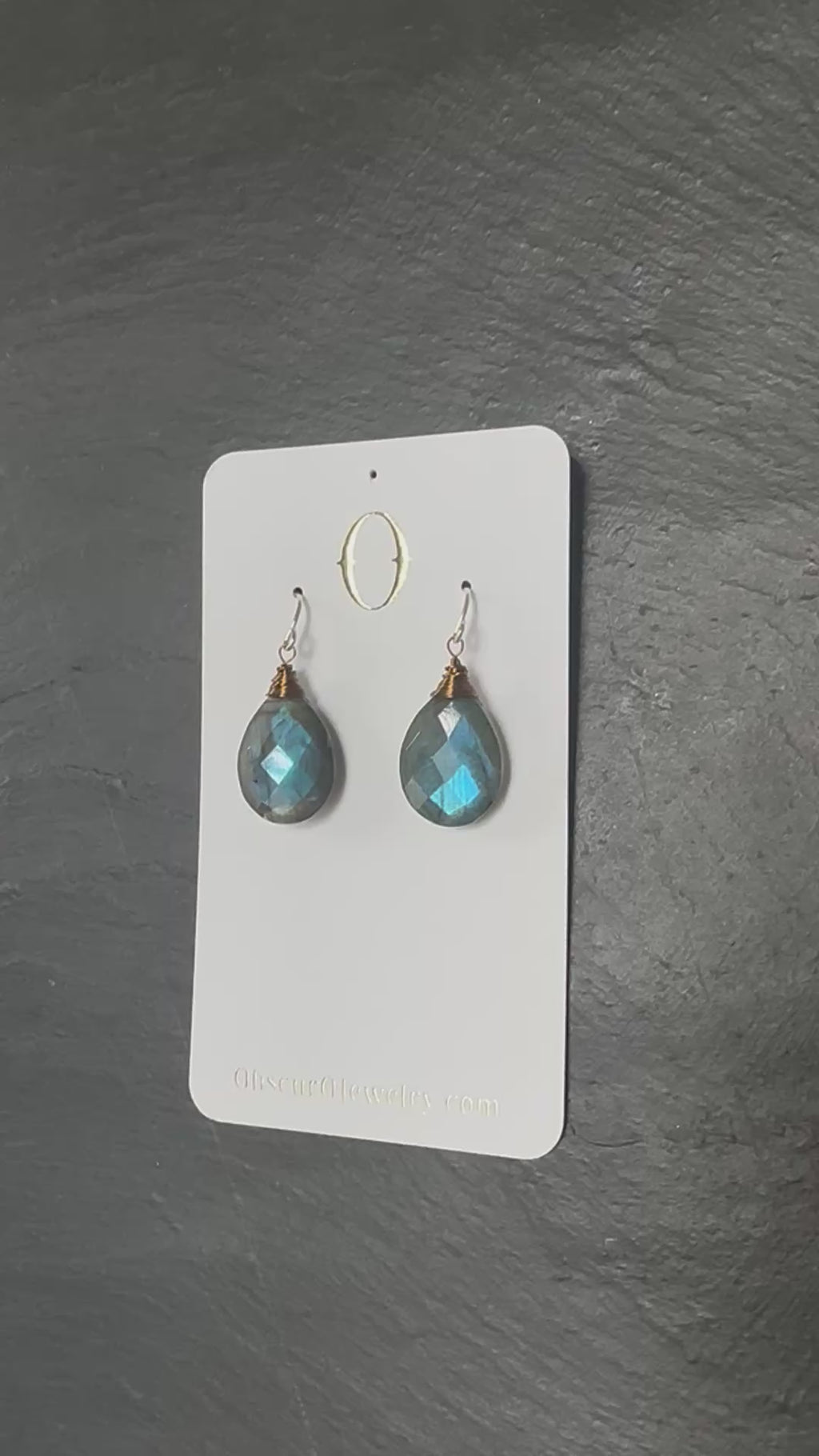Labradorite Drop Earrings