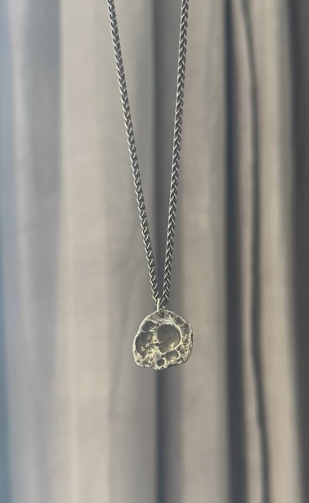 Lunar Terrain Necklace