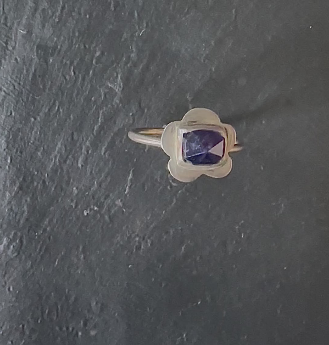 Nocturnal Pyramid Ring