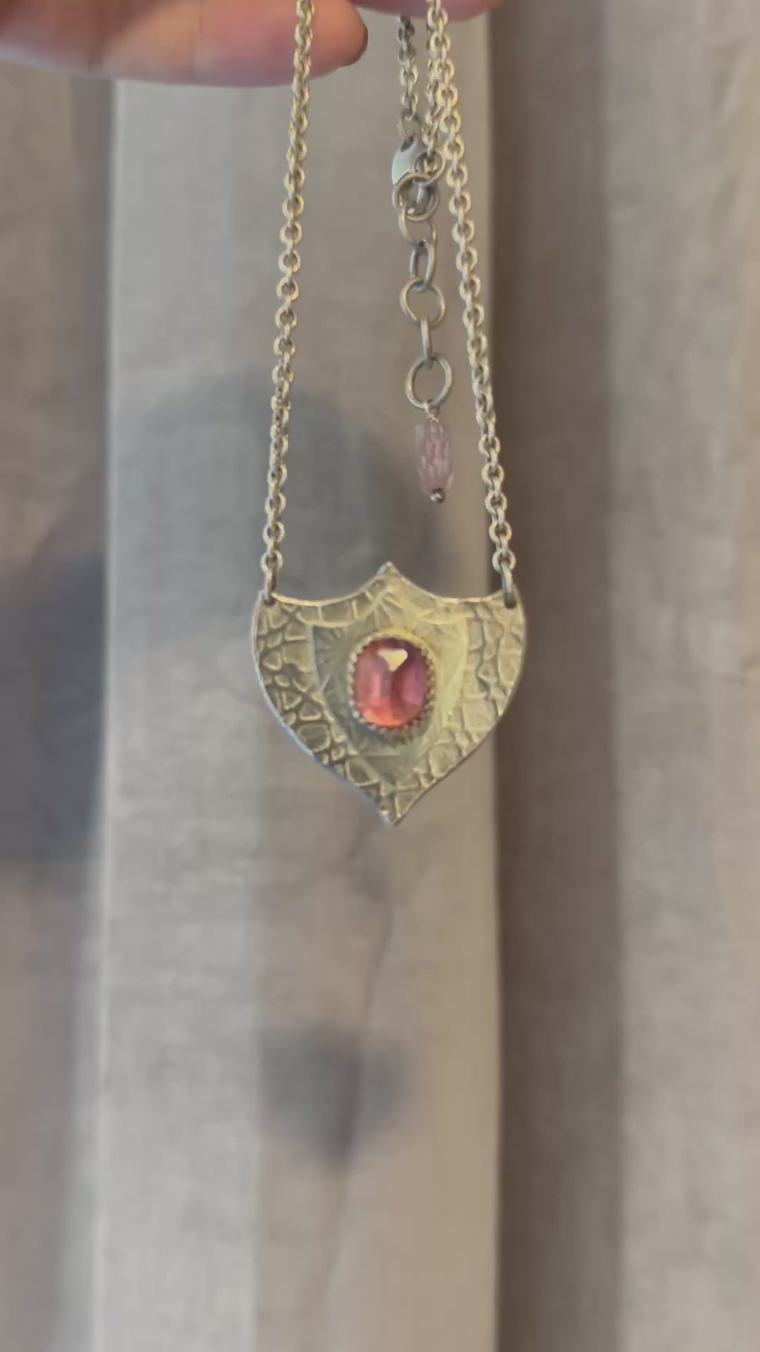 HeartForge Shield Necklace