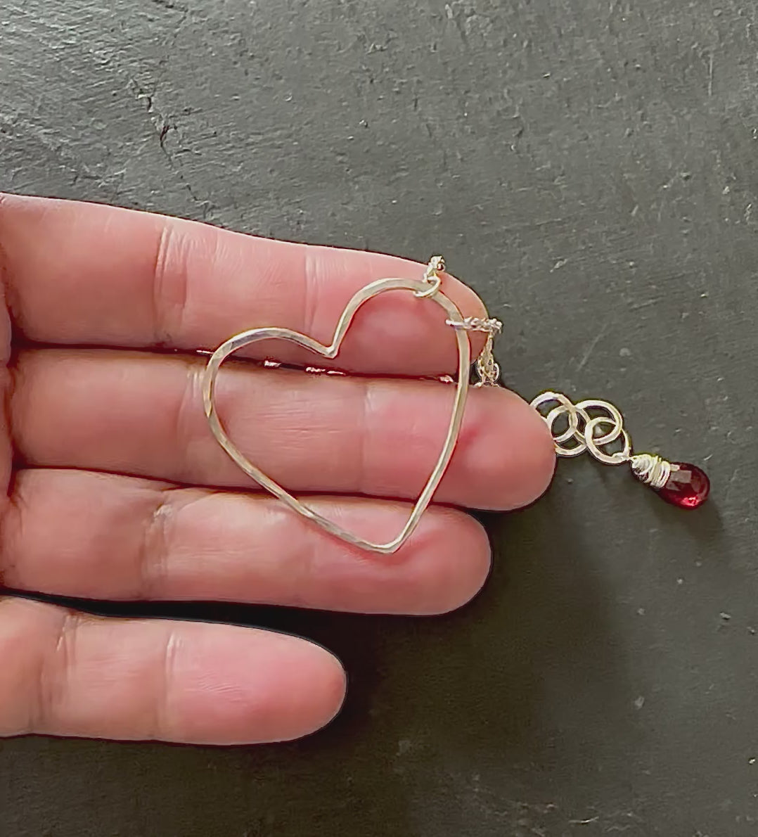 Silver Heart Necklace