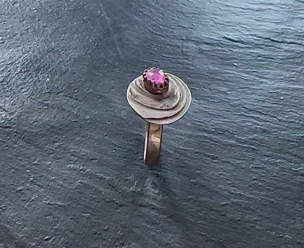 Pink Saturn Ring