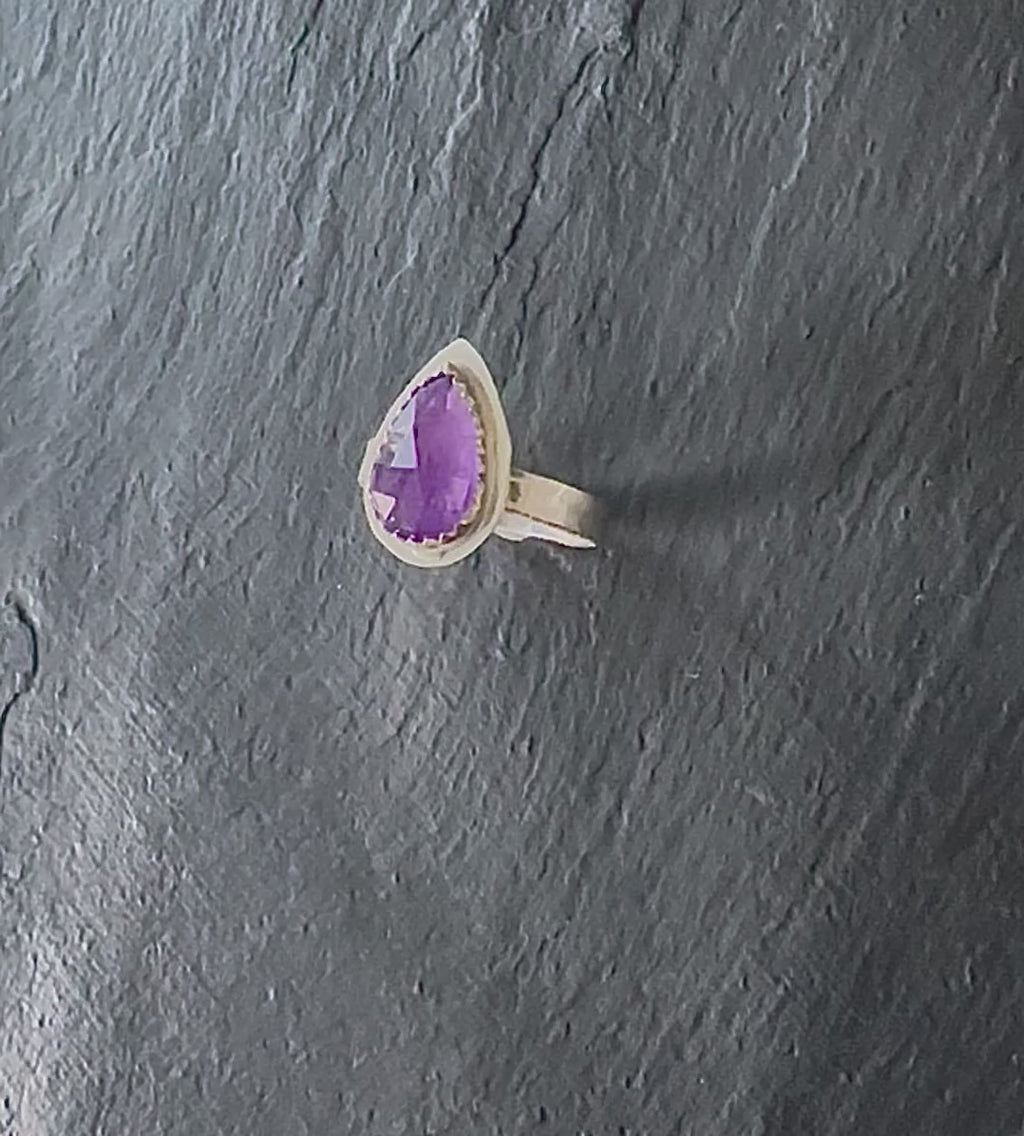 Purple Rain Ring